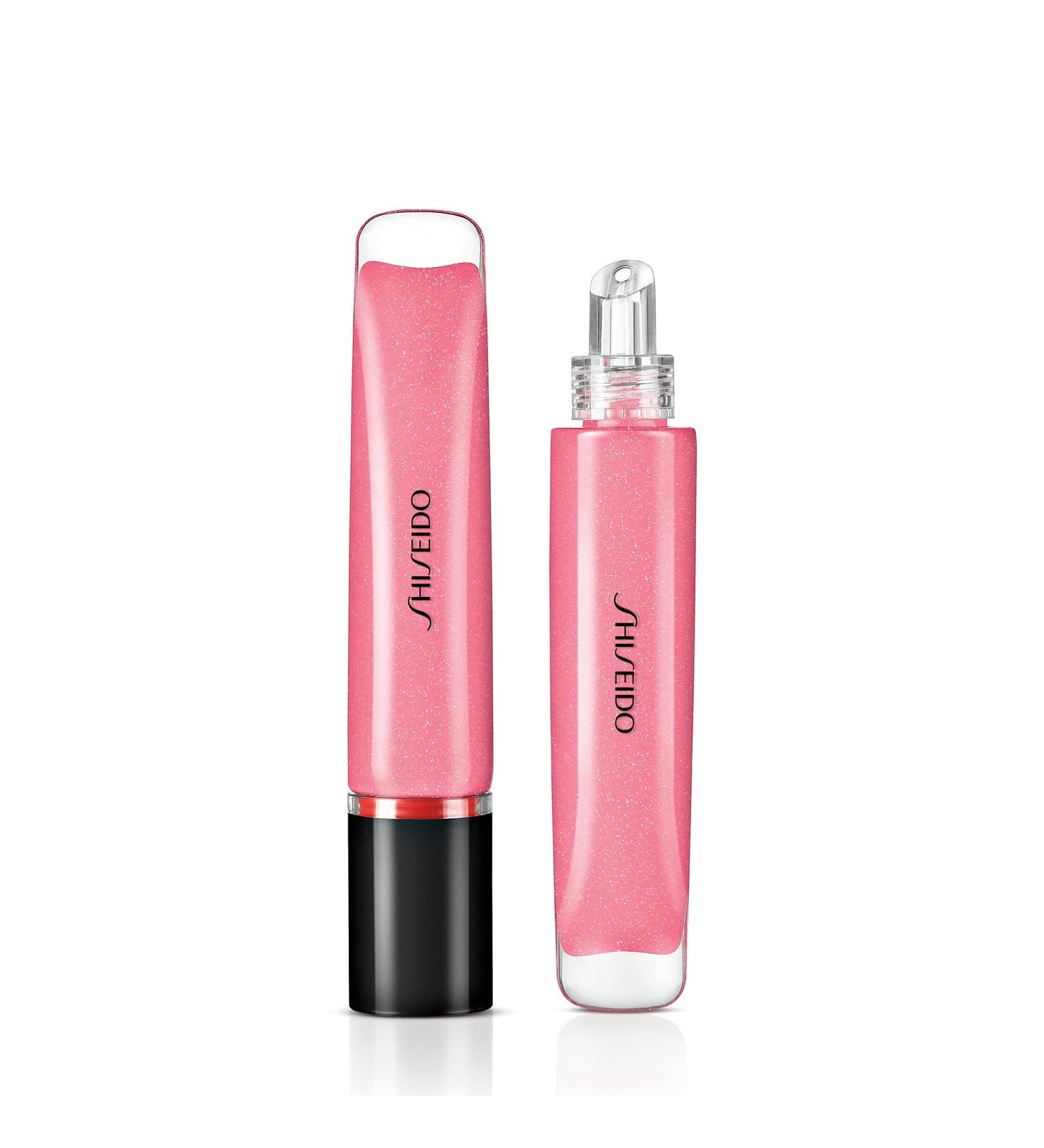 Shiseido Shimmer GelGloss Bare Pink 04 - High-Shine Lip Gloss for 12-Hour Hydration - Buy Online on SooperMarket.com