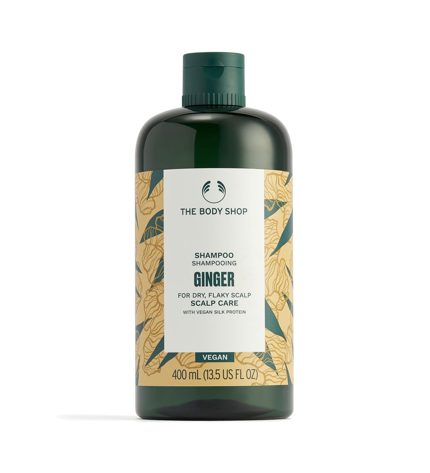The Body Shop Ginger Scalp Care Shampoo 13.5 Fl Oz - Soothing Formula for Healthy Hair - Buy Online on SooperMarket.com