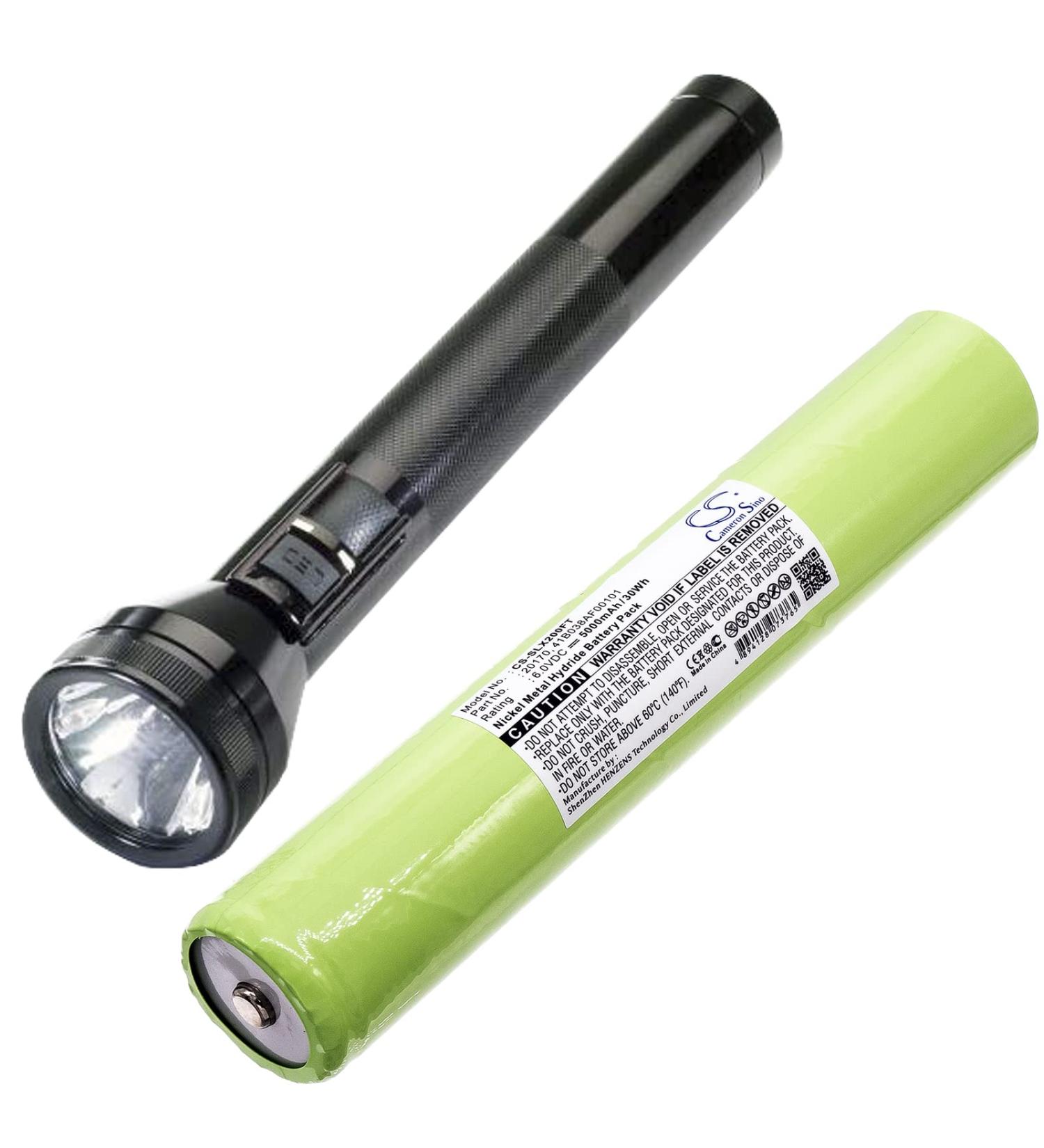Replacement Battery for Streamlight Mini Stinger ML500 SL20 - 6V/5000mA High Quality Rechargeable Battery - Buy Online on SooperMarket.com
