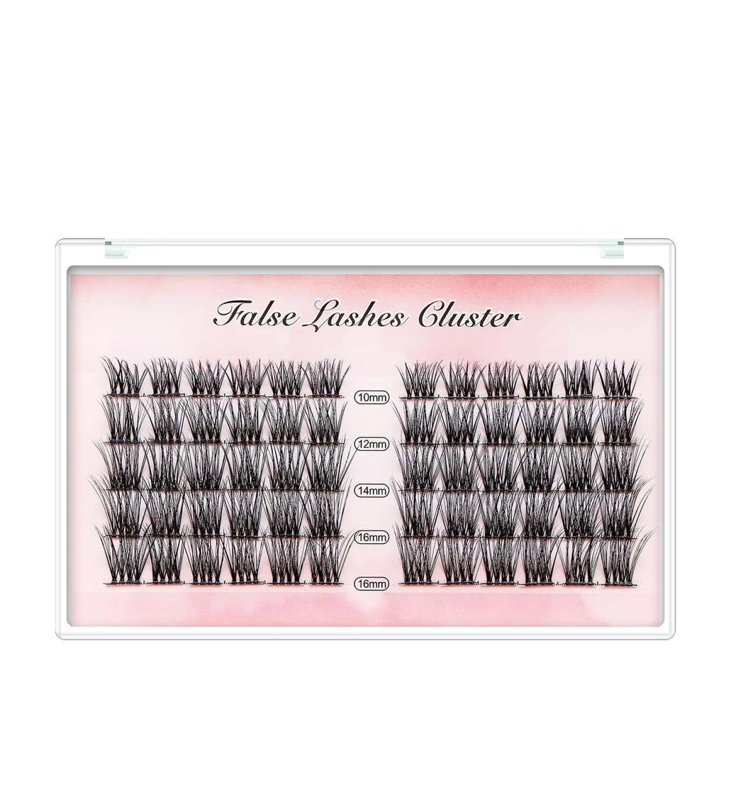 DIY Individual Eyelash Extensions - Mixed 10-12-14-16mm False Lashes for Stunning Makeup - Buy Online on SooperMarket.com