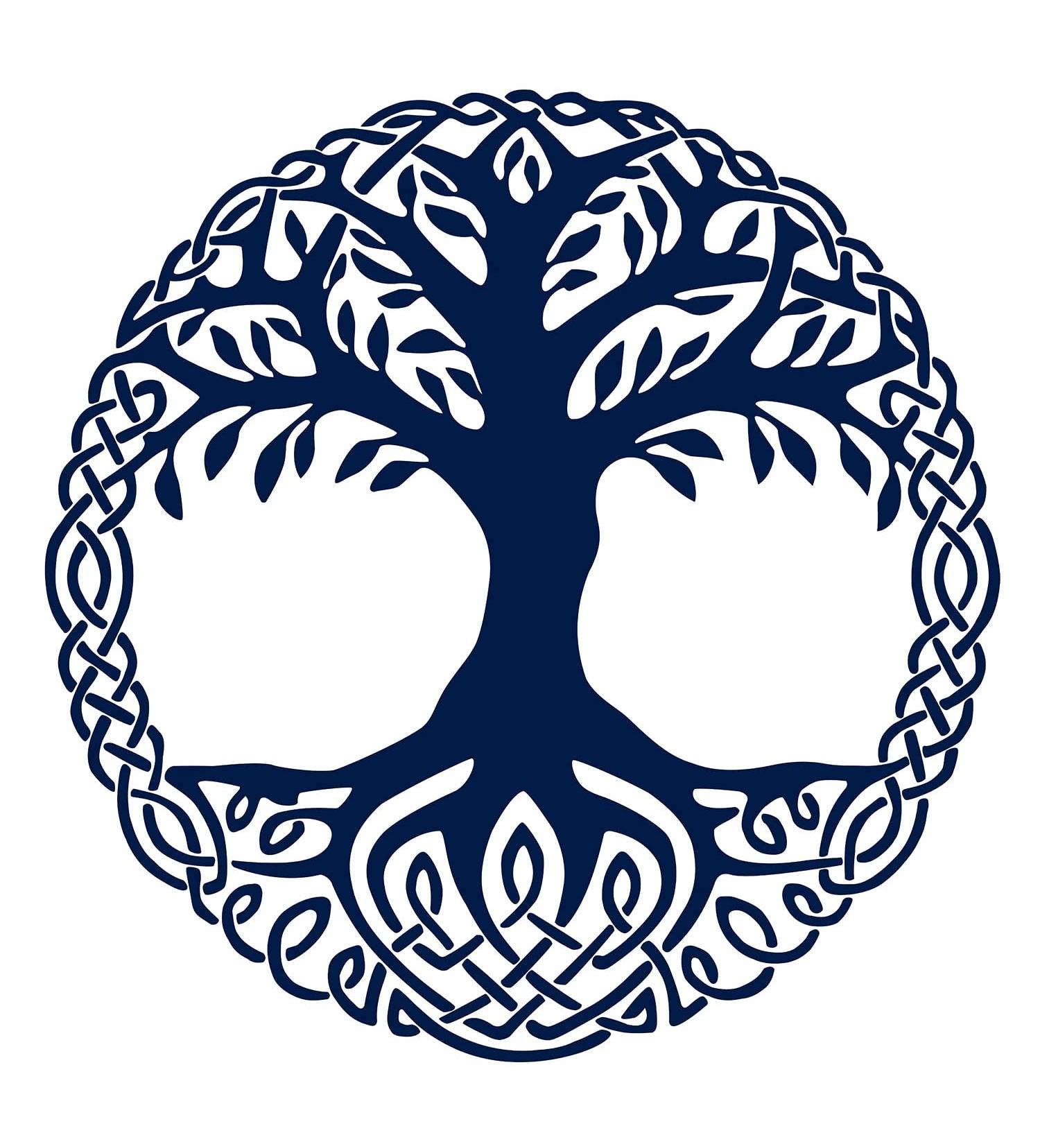 Yggdrasil Tree of Life Temporary Tattoo 4 Sheets Lasting 1-2 Weeks for Adults Realistic Semi-Permanent Ink for Chest, Neck, and Arms - Buy Online on SooperMarket.com