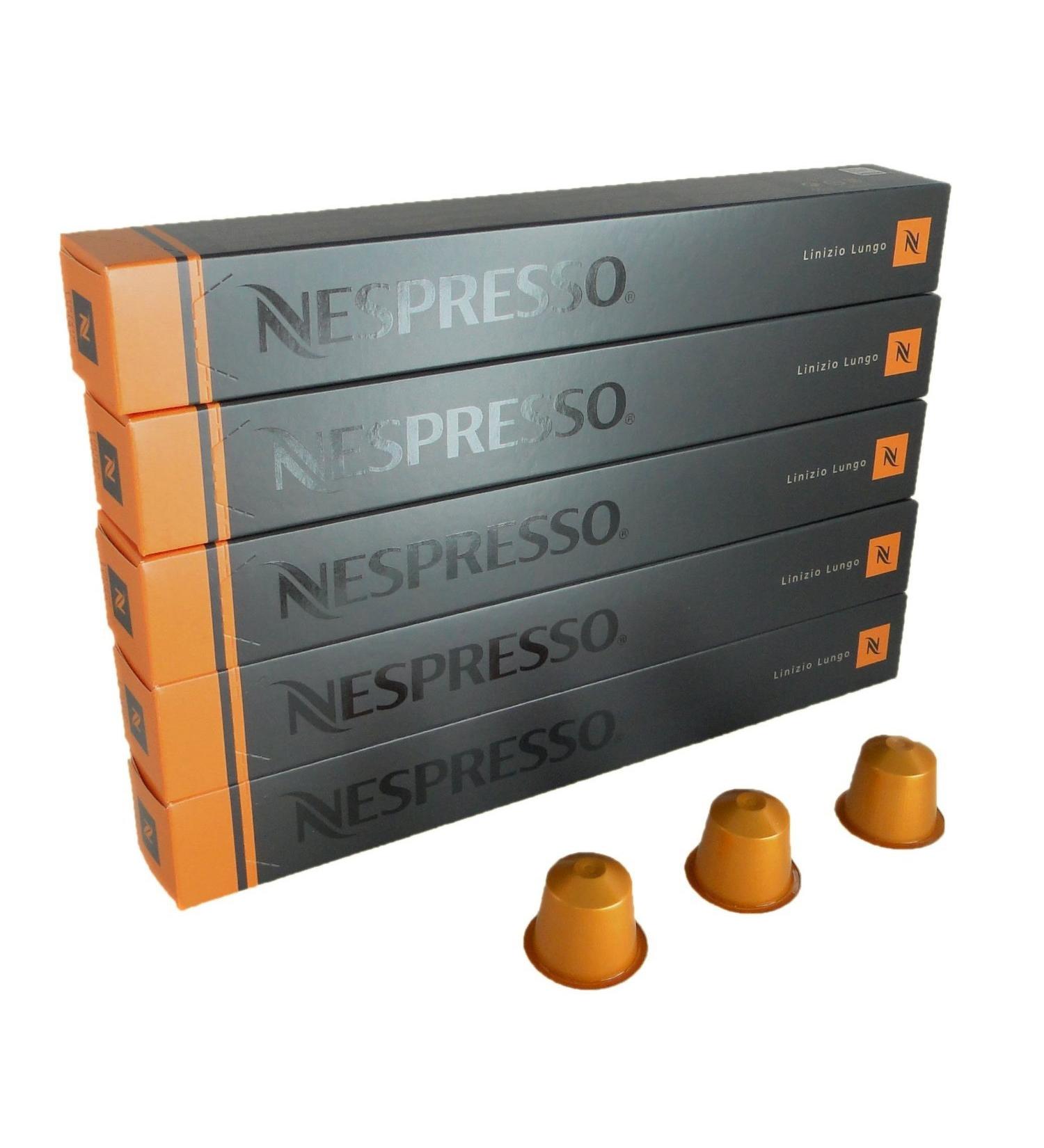 50 Linizio Lungo Nespresso Capsules Espresso Nestle