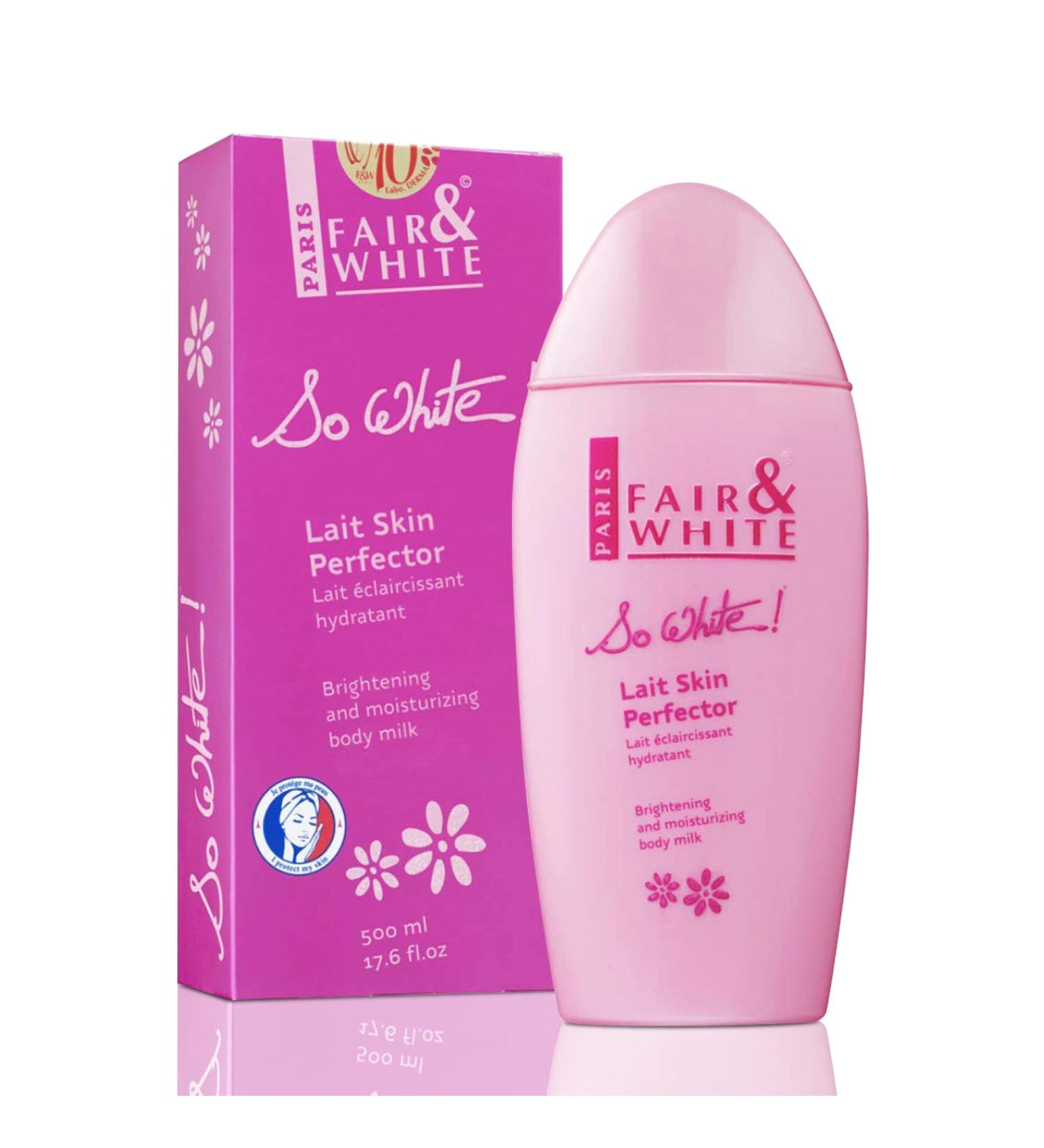 FAIR & WHITE So White Skin Brightening Lotion - 500 ml | Daily Moisturizing Body Lotion - International Shipping Available - Buy Online on SooperMarket.com