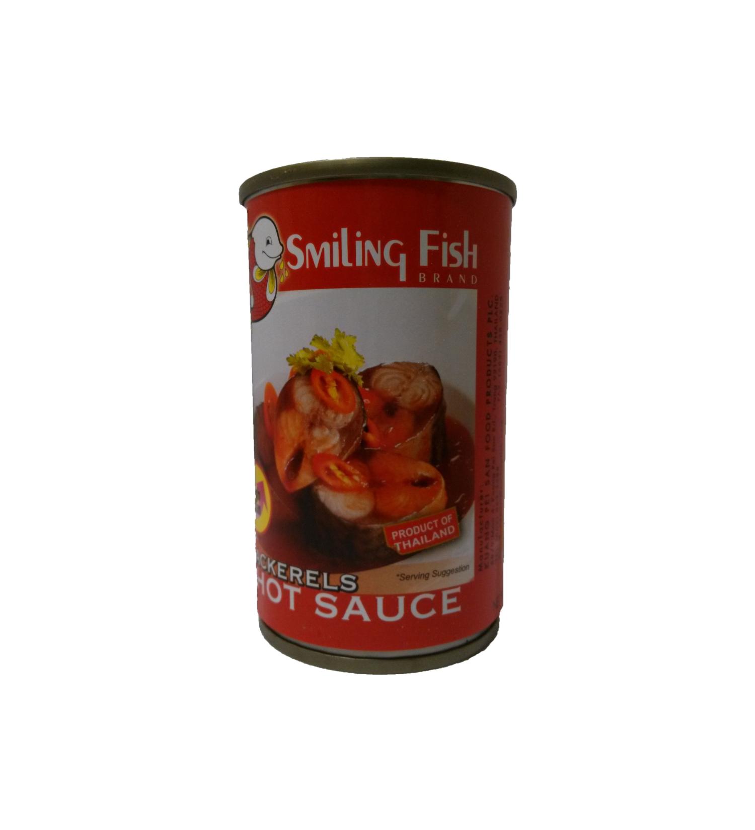 SMILING FISH Mackerels in Hot Sauce 155 g - Buy Online on SooperMarket.com