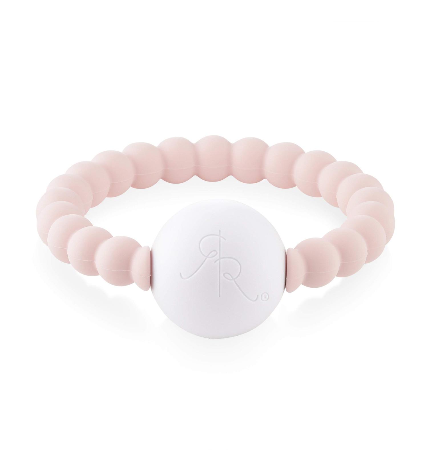 Ryan and Rose Cutie Teether Rattle - Pink | Silicone Teething Toy - Buy Online on SooperMarket.com