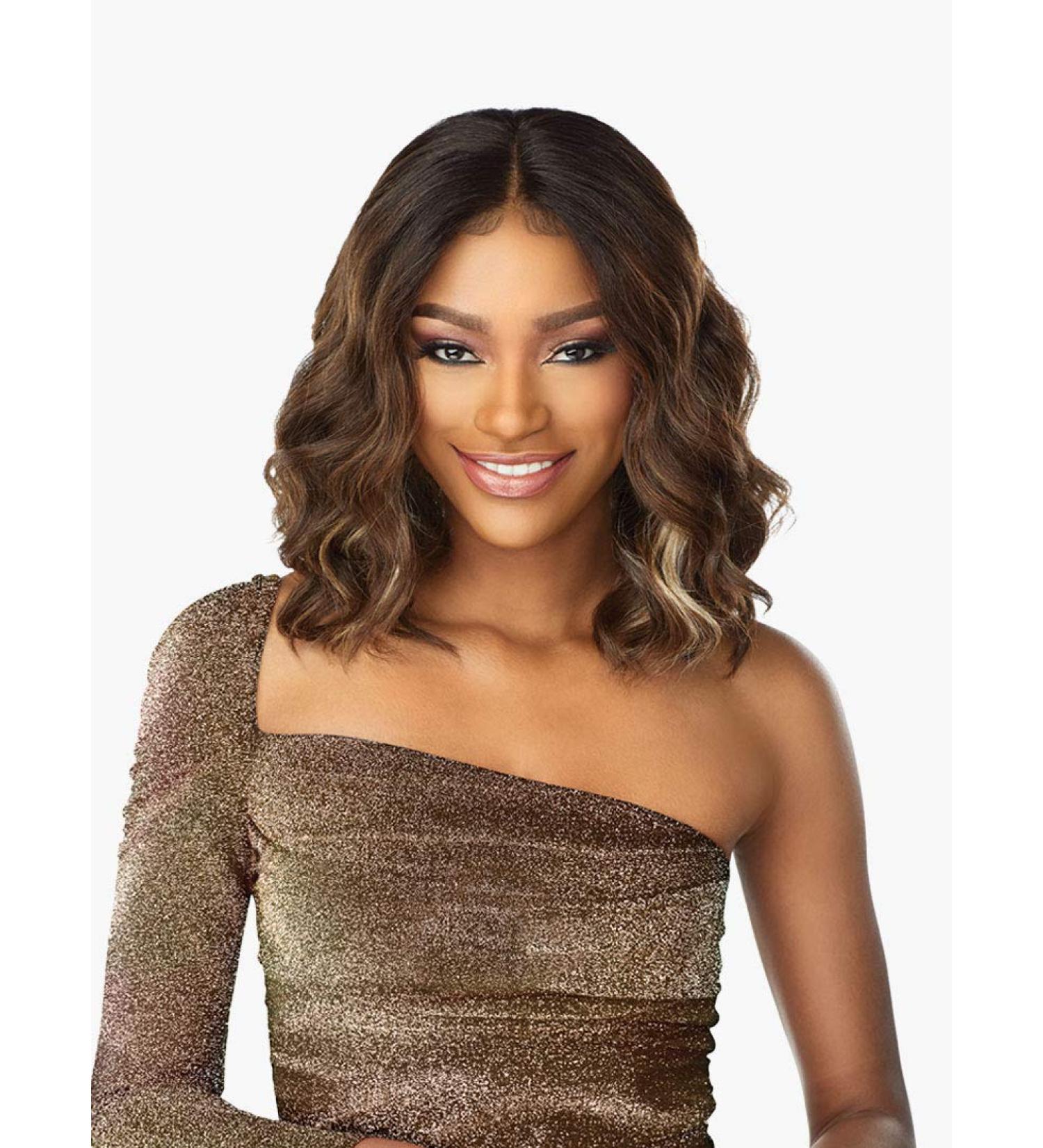 Sensationnel Butta Lace Front Wig - Natural Pre-Plucked HD Transparent Lace - BUTTA Unit 8 (1B) - Buy Online on SooperMarket.com