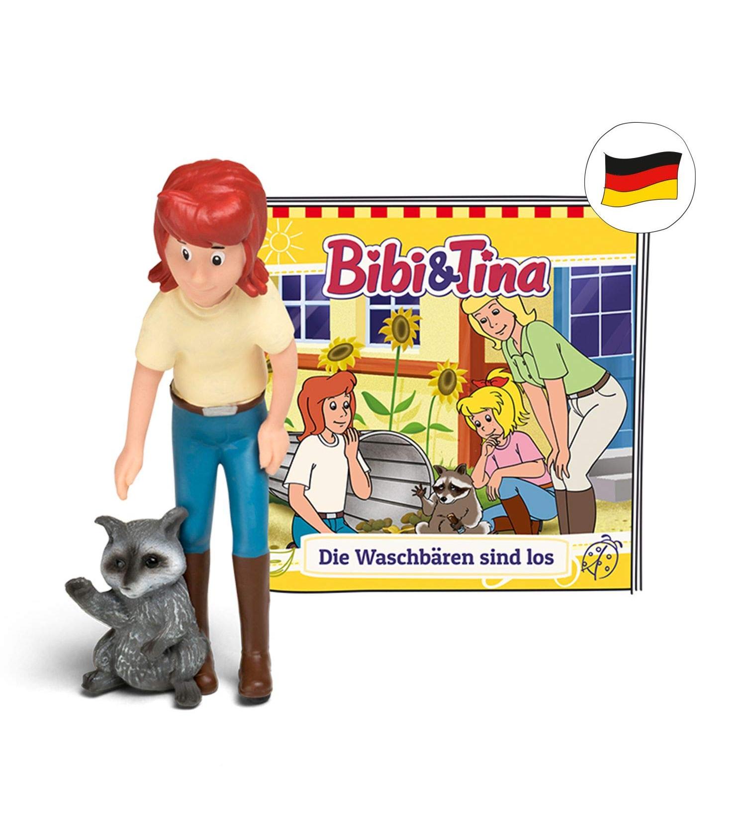 Buy Tonies Audio Figures for Toniebox - Bibi & Tina: The Raccoons Are Loose | 40 Min Kids' Playtime International Shipping - Buy Online on SooperMarket.com