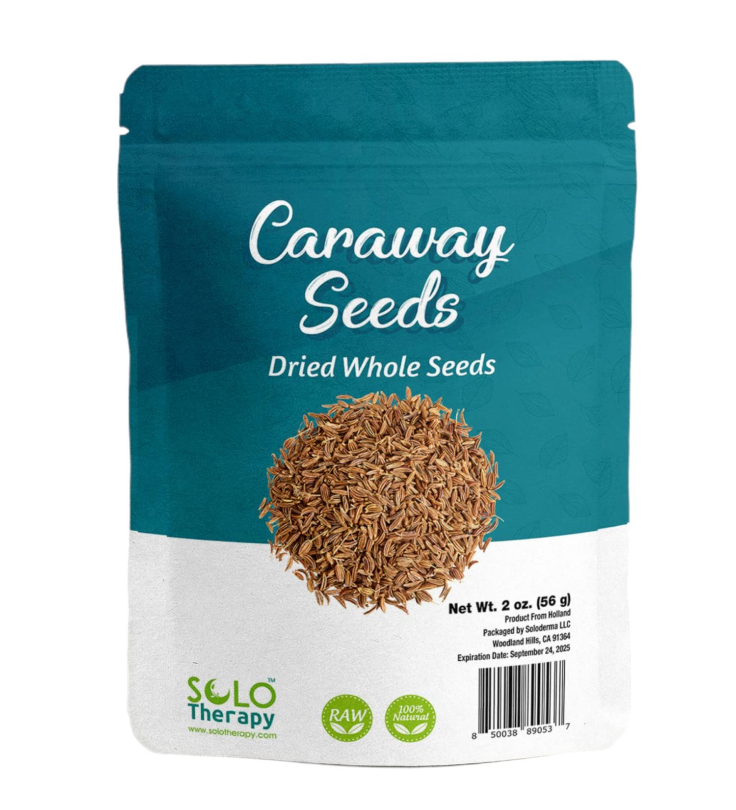 Caraway Seeds - 2 oz Resealable Bag for Cooking, Pickles, Rye Bread & Sauces | Premium Quality from Holland - Buy Online on SooperMarket.com