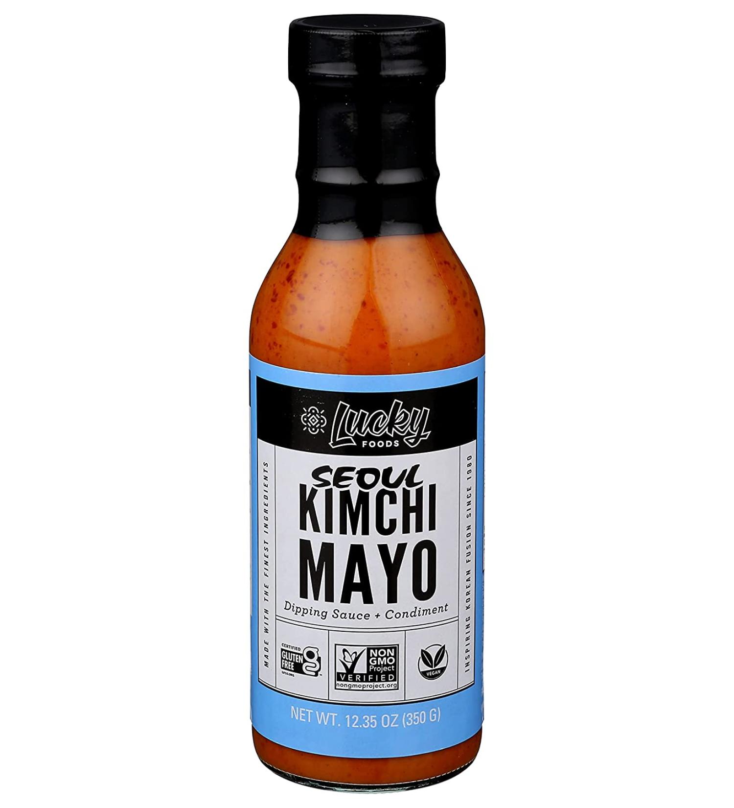 Buy Lucky Foods Seoul Kimchi Mayo - Gluten Free & Non-GMO  12.35 oz | Best Flavor for Healthy Meals - Buy Online on SooperMarket.com