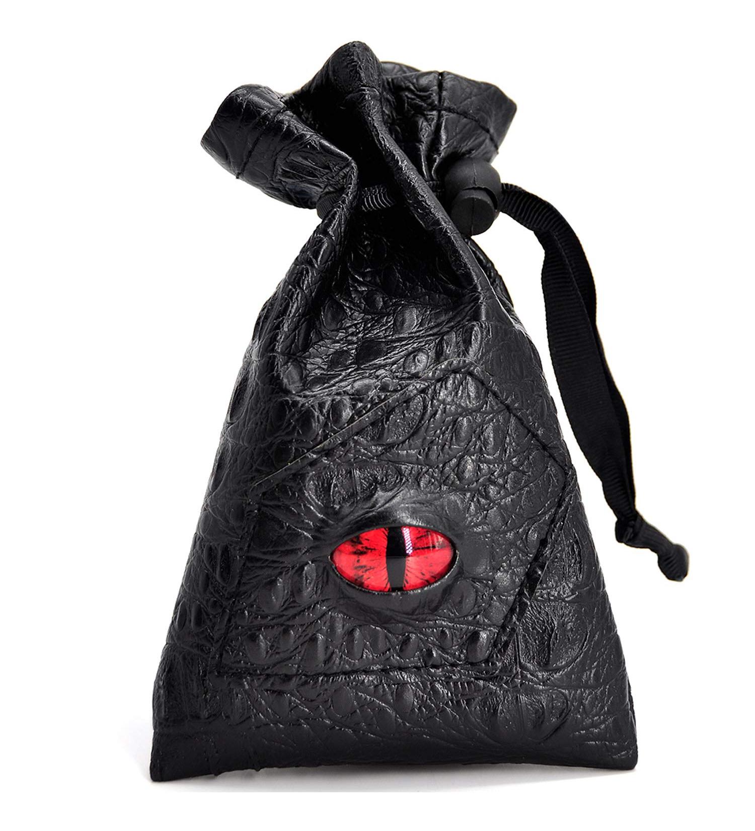 PU Leather Drawstring Dice Pouch for RPG & D&D Games - Buy Online on SooperMarket.com