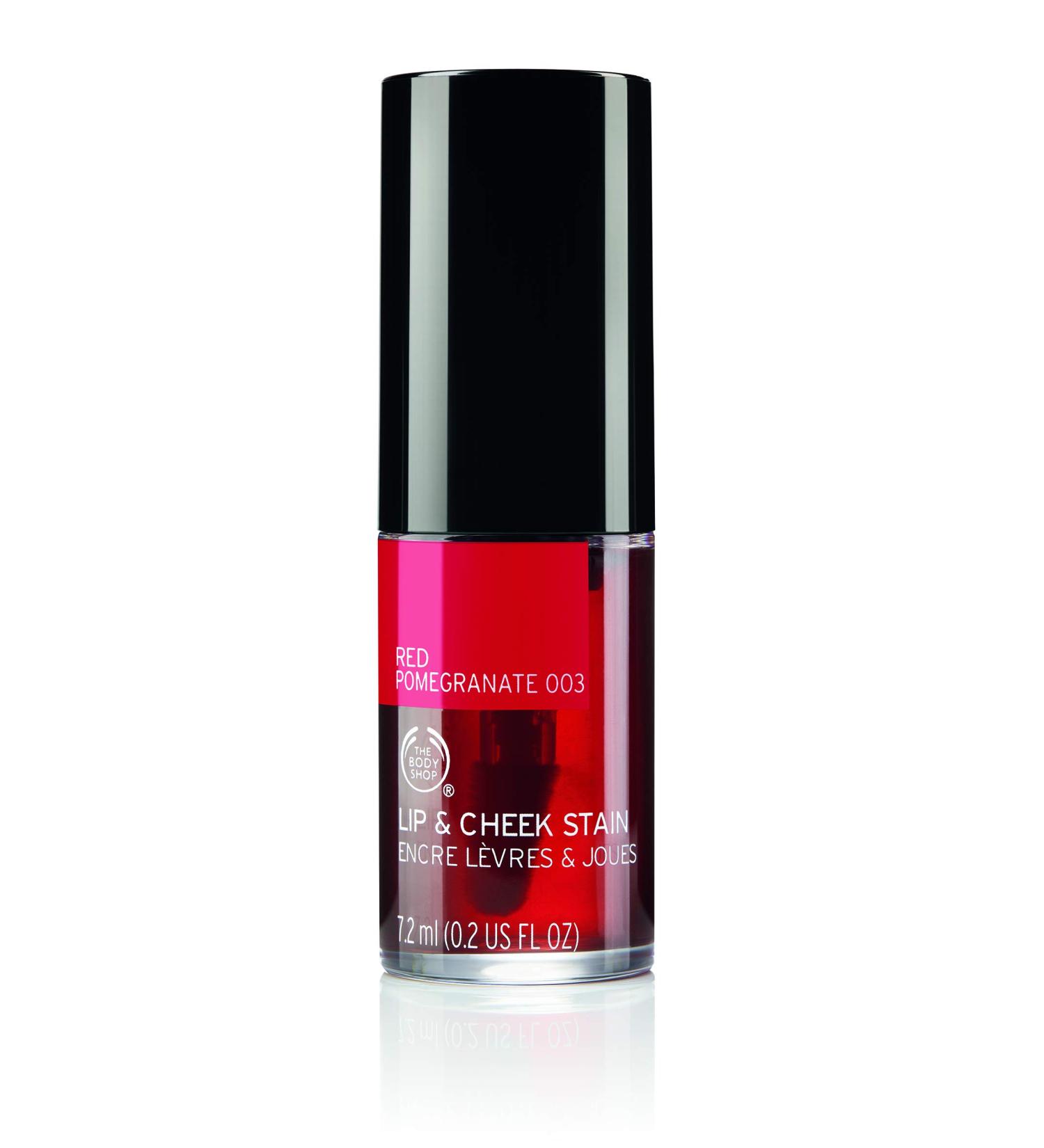 The Body Shop Lip & Cheek Stain in Red Pomegranate - Natural Color for Lips and Cheeks - Buy Online on SooperMarket.com