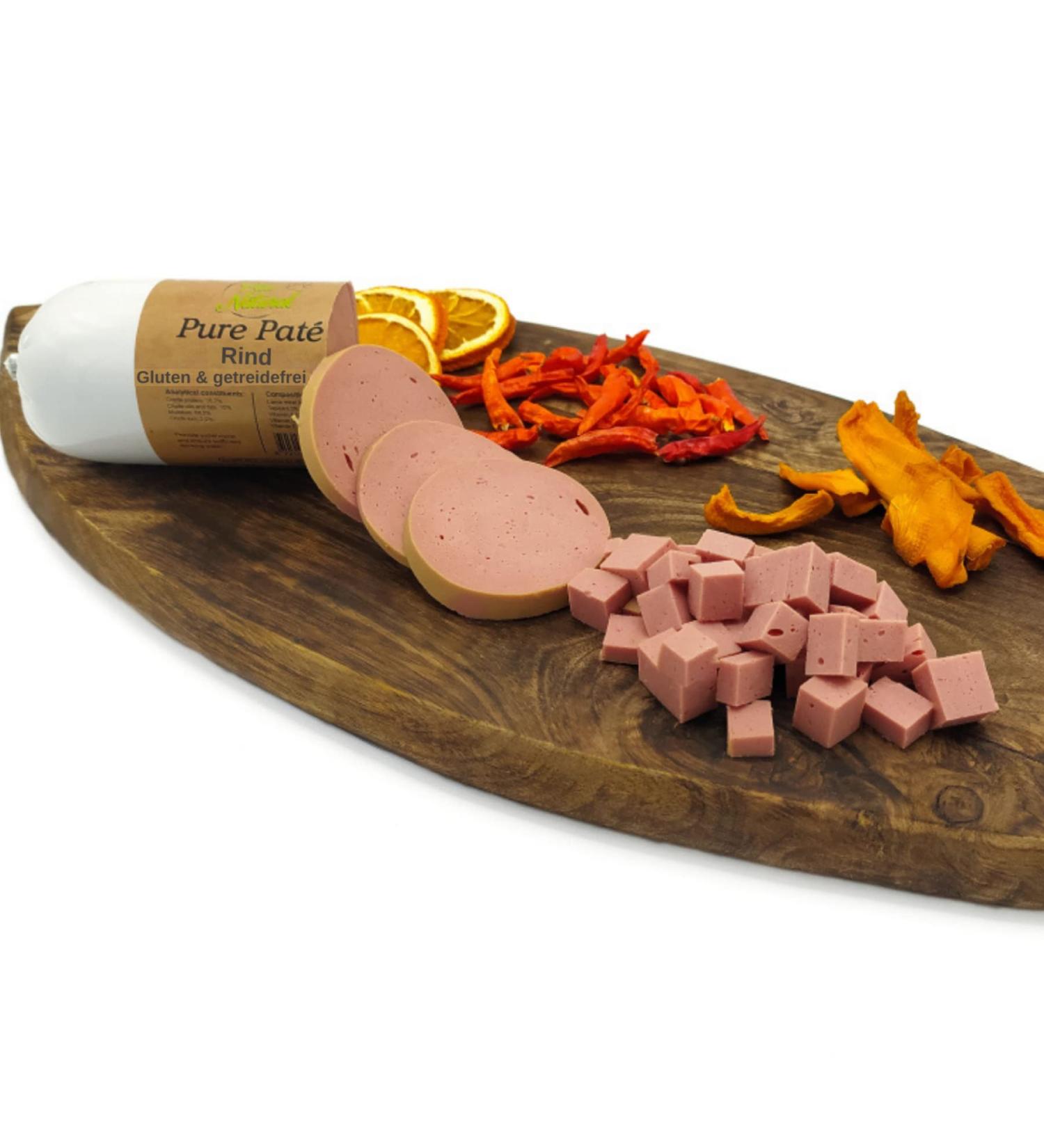 Paw Natural Hundenwurst Cutting Festival - 3x400g Gluten & Grain-Free Beef Sausage | Healthy Fresh Meat | International Shipping Available - Buy Online on SooperMarket.com