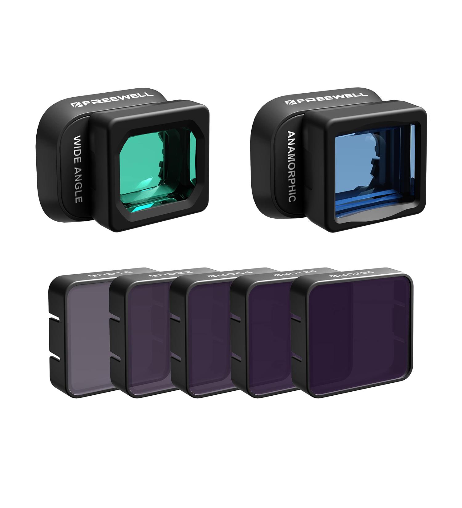 Freewell ND Compatible Wide Angle Anamorphic Lens for Mini 3 Pro - Enhance Your Drone Photography - Buy Online on SooperMarket.com