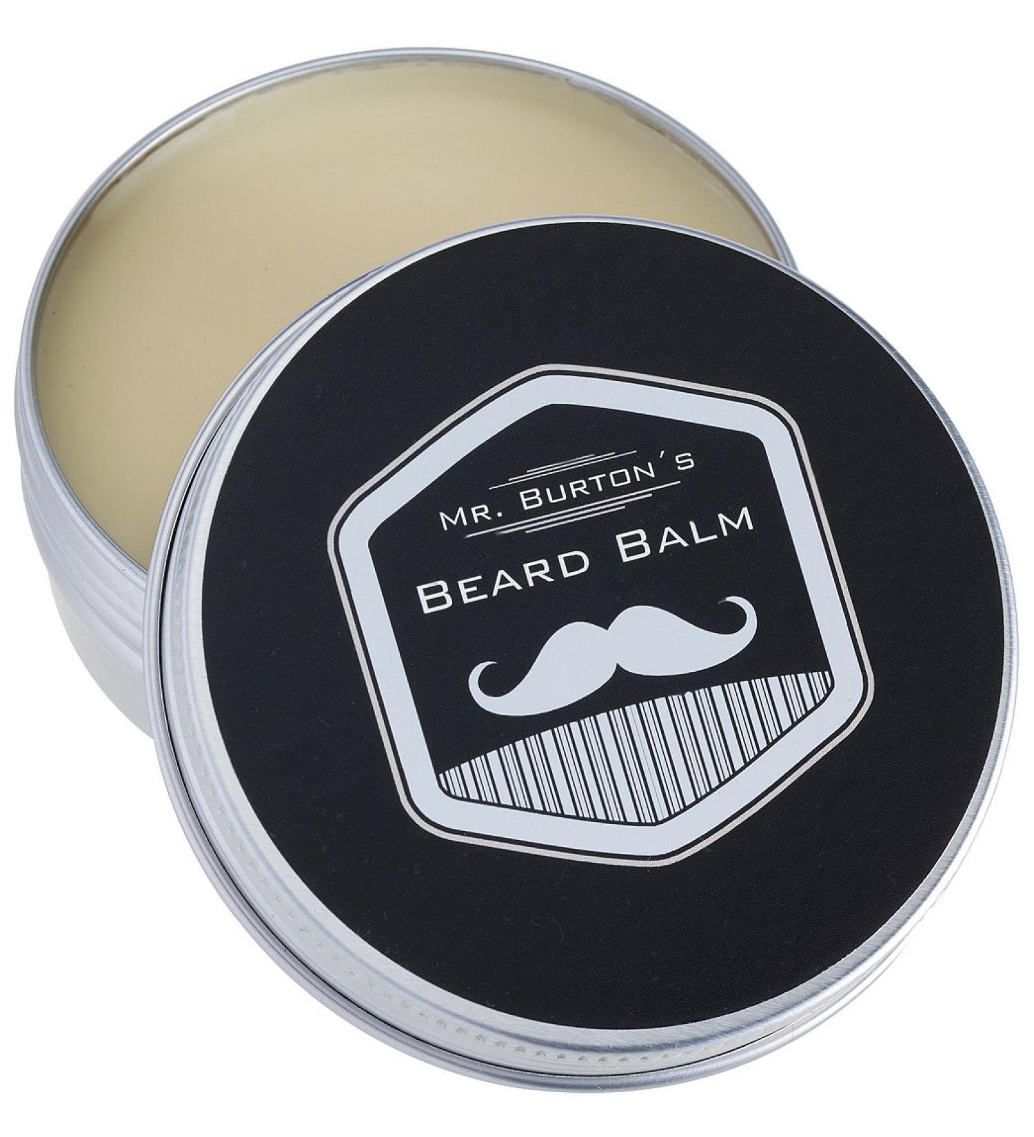 Mr. Burton's Beard Balm Classic 60g - Made in Germany | Nourishing Argan Oil for Soft Stylish Beards International Shipping Available - Buy Online on SooperMarket.com