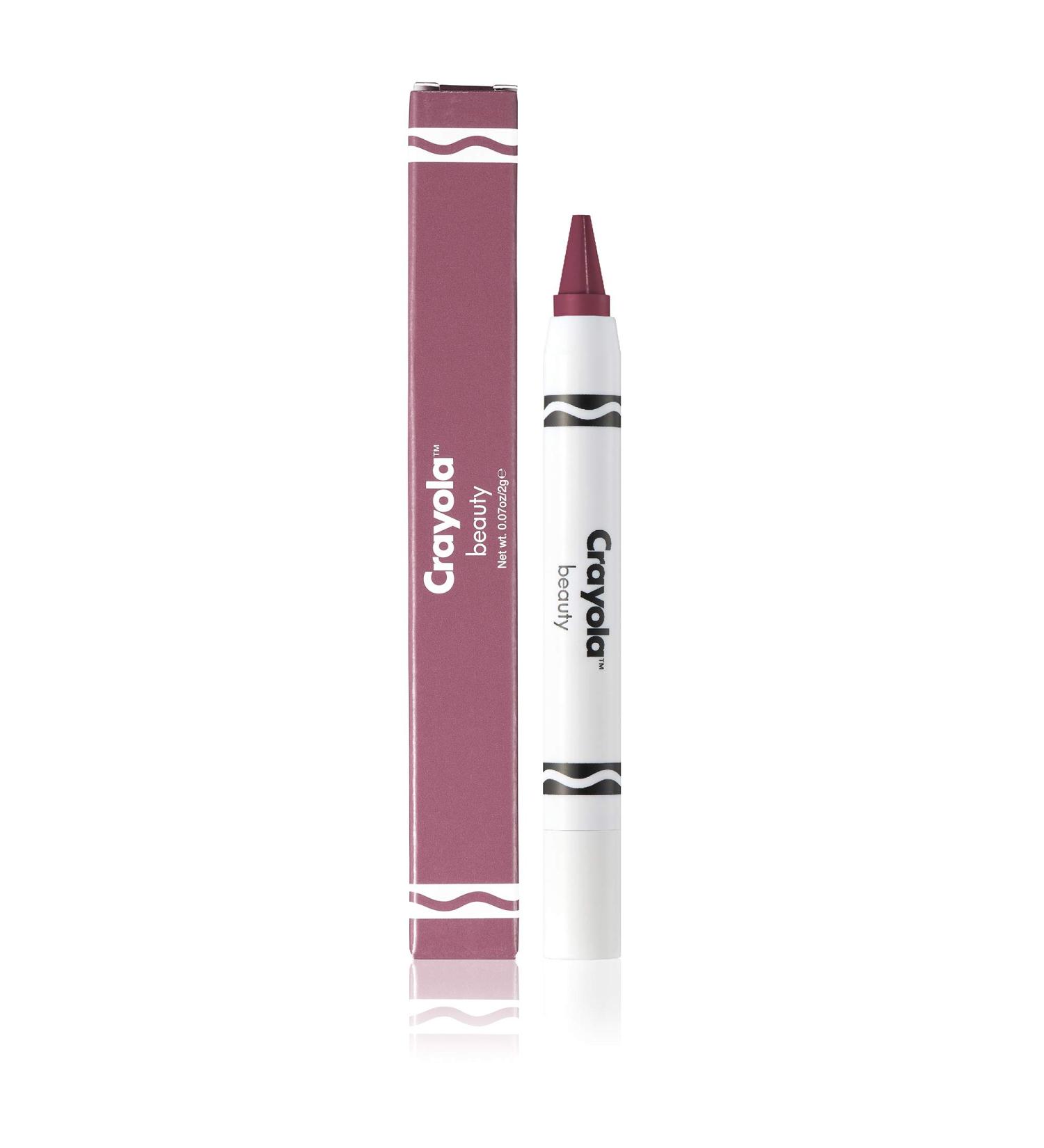 Buy Crayola Beauty Velvet Pink Lip Cheek Crayon - 2-in-1 Lipstick & Blush for Silky Smooth Color - Vegan Talc-Free No Mess - 0.07 Oz - Buy Online on SooperMarket.com