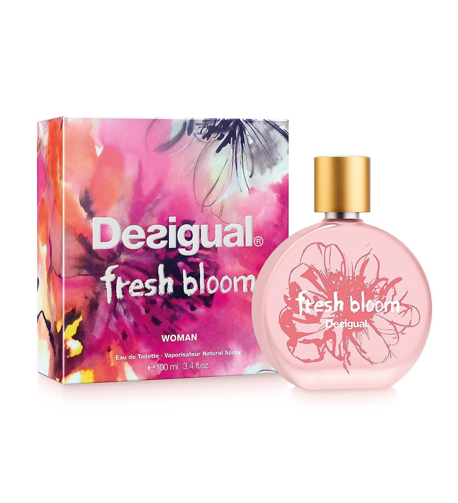 Desigual Fresh Bloom for Women Eau De Toilette Spary 3.4 Ounce - Buy Online on SooperMarket.com