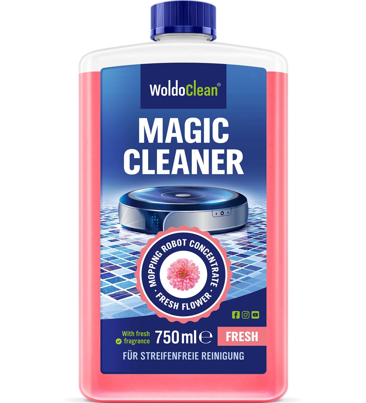 Floral Scent Wiping Robot Cleaning Agent for Ceramic Porcelain Glazed & Stoneware Tiles - Effective International Shipping - Buy Online on SooperMarket.com