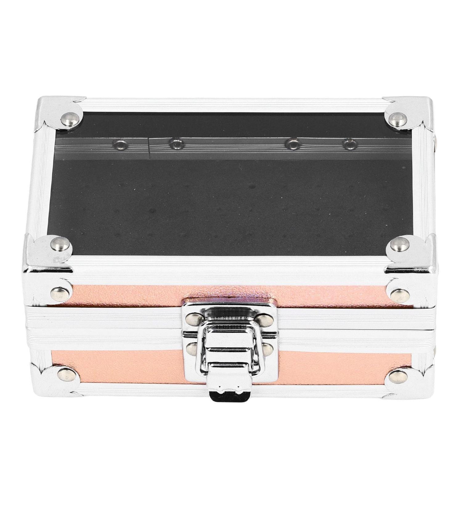 Nail Drill Bit Holder Box with 25 Holes Professional Storage Organizer Container for Salon Manicure Tool (Dazzling Gold) - Buy Online on SooperMarket.com