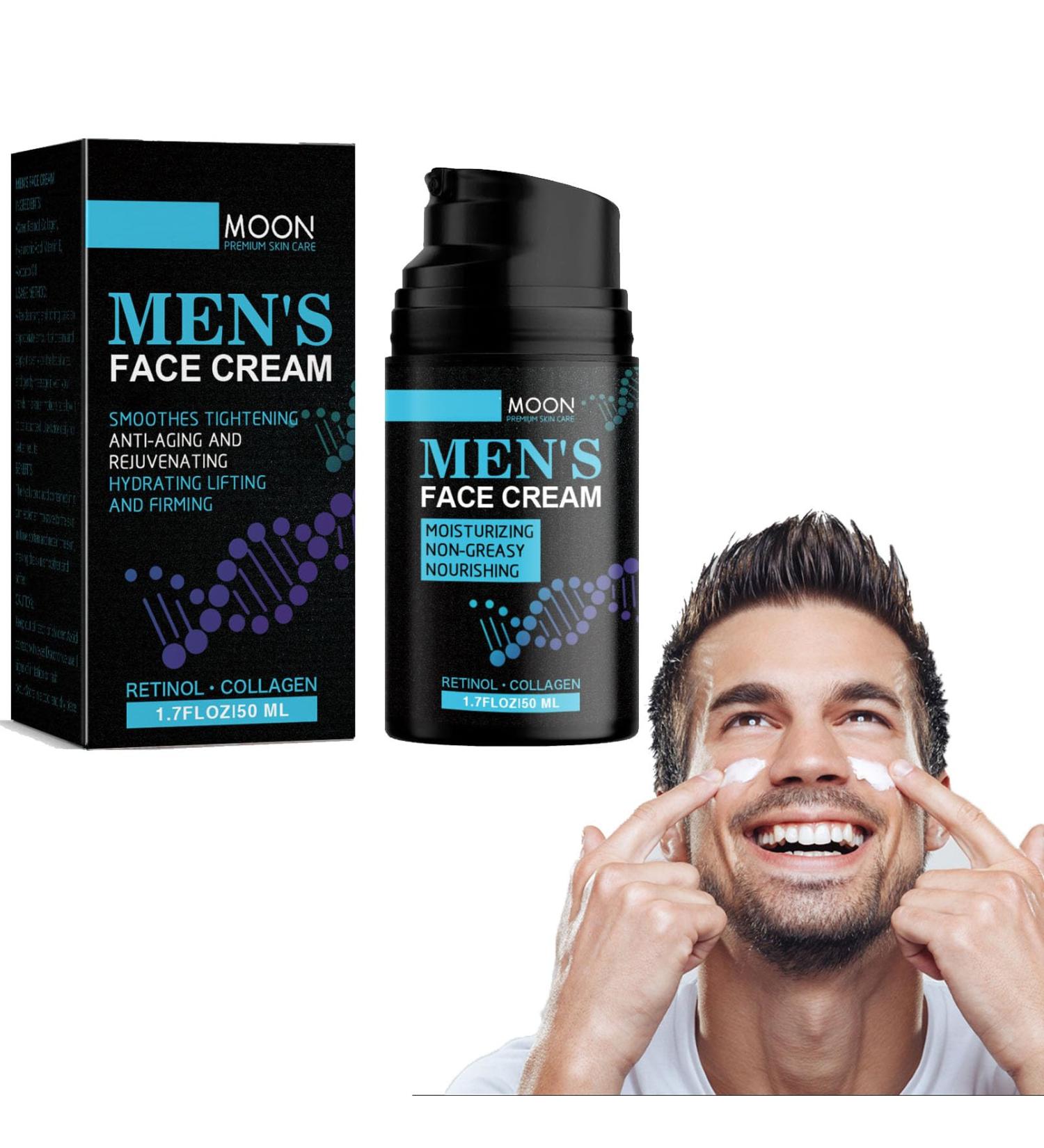 Nmbol Cream Moisturizing Moisturizing Cream Face Men Face Cream With Hyaluronic Acid Face Moisturizing Cream Men Face Care Against Wrinkles Strengthens Skin Collage Improved 50ml - Buy Online on SooperMarket.com