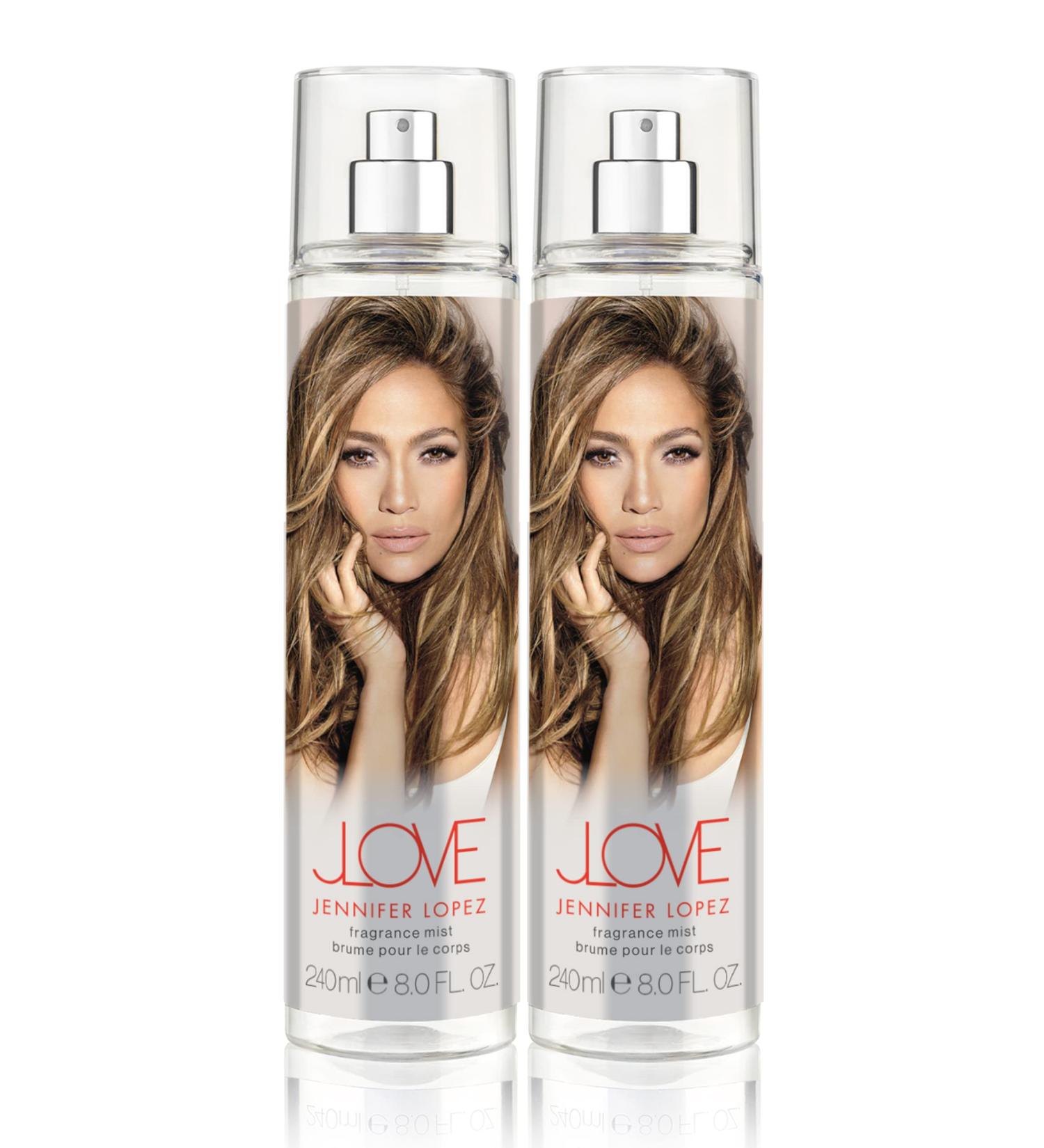 Jennifer Lopez JLove Body Mist 240ml (8fl oz) Duo Pack (2 Pack) JLove 4 Fl Oz (Pack of 2)