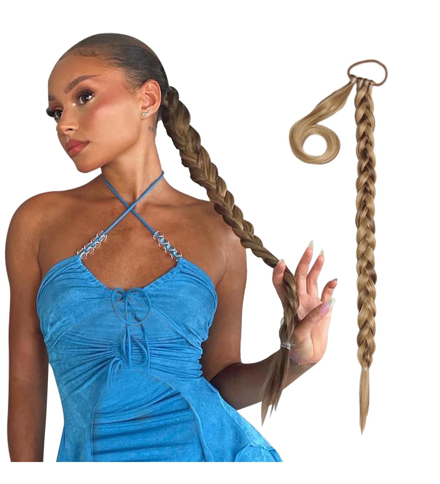 Lullabellz Grande Hair Braid 26-Inch Length Mellow Brown - Buy Online on SooperMarket.com