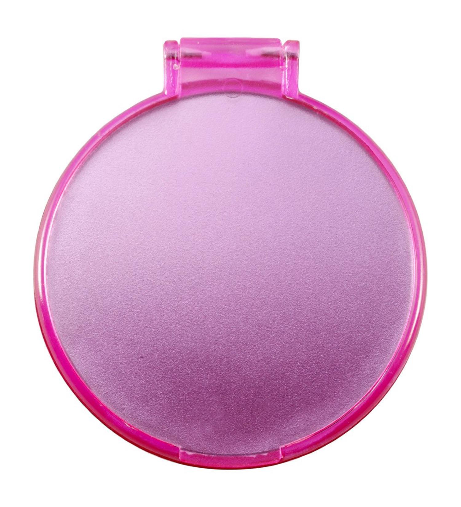 eBuyGB Compact Cosmetic Handbag Folding Pocket Vanity Mirror Toiletry Bag Pink 24 cm Pack of 1 Pink