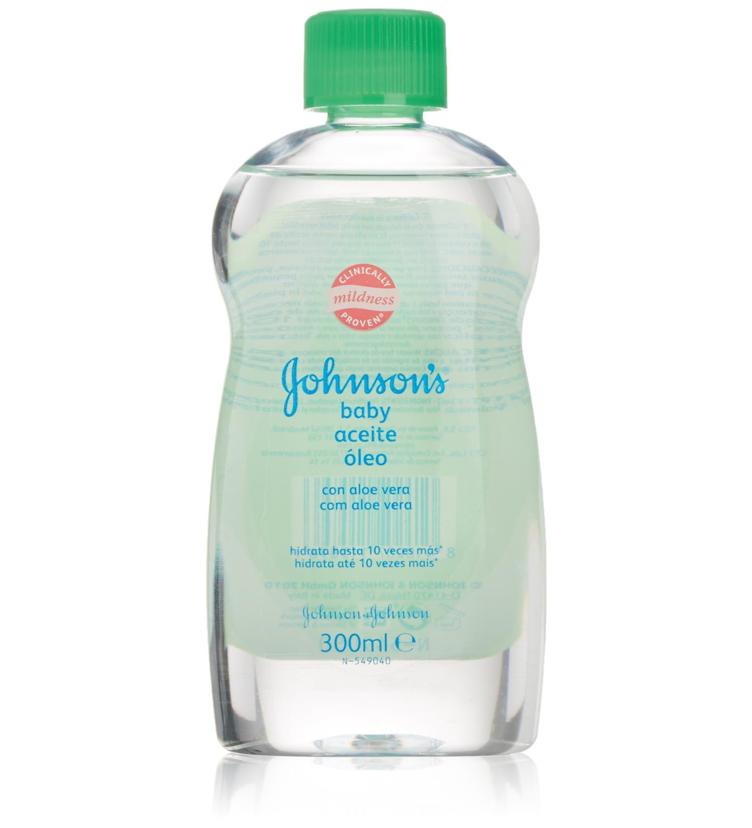 Johnson's Baby Oil with Aloe Vera - 300ml | Gentle Moisturization - Buy Online on SooperMarket.com