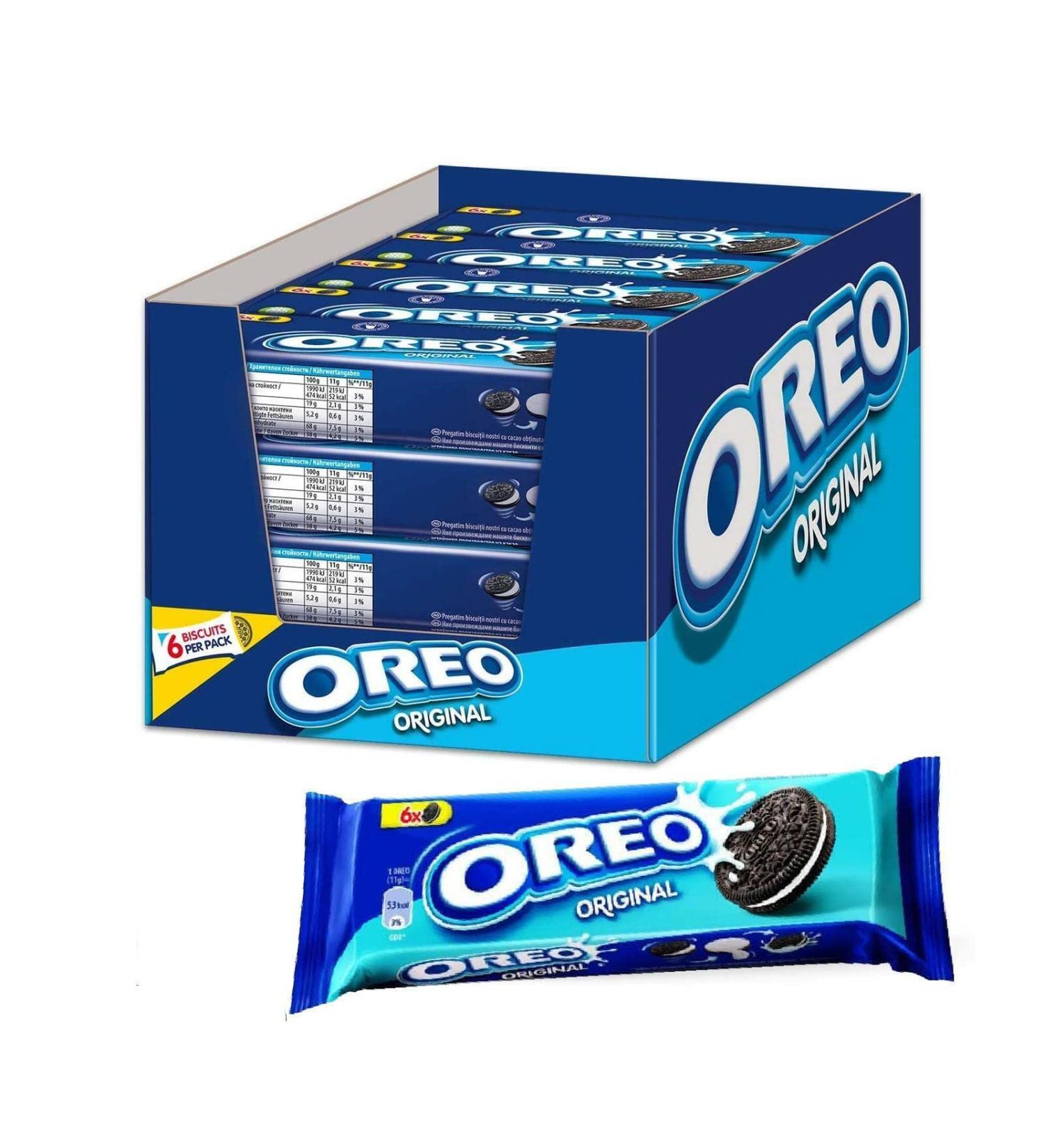 Oreo Original Biscuits Pack of 20 (6 cookies in a pack) - Buy Online on SooperMarket.com