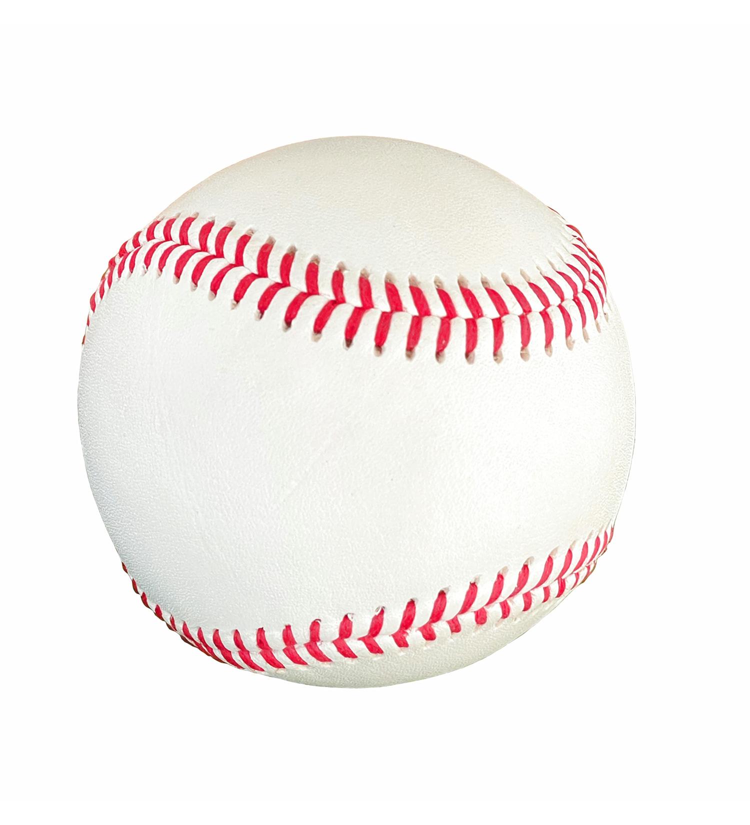 Blank Leather Baseball for Autographs, Crafts & Souvenirs | Regulation Size & Weight, Quality Stitching - Perfect for Custom Gifts & Youth Play - Buy Online on SooperMarket.com