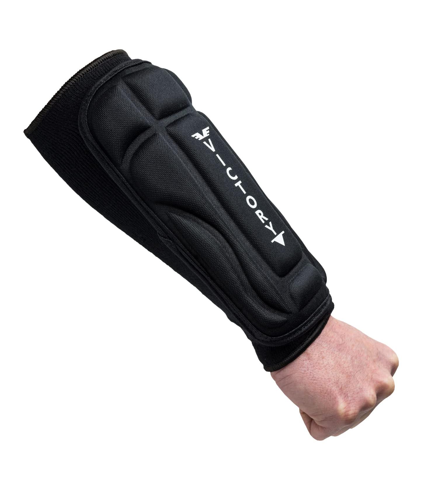 Martial Arts Forearm Armor Guards - MMA Padded Arm Sleeves | Medium Size - Buy Online on SooperMarket.com