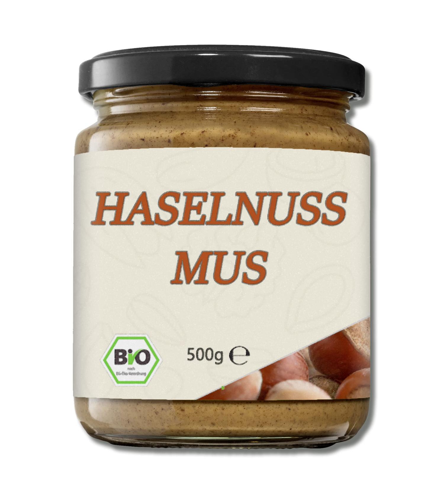 Mynatura Organic Hazelnut Puree - Vegan Nut Butter Spread for Muesli & Baking (500g) - Buy Online on SooperMarket.com