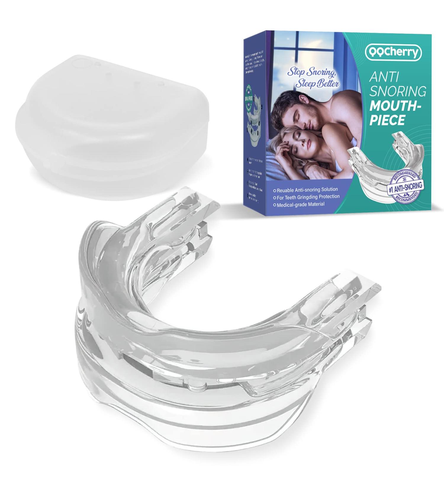 Anti-Snoring Mouth Guard - Comfortable & Adjustable Snore Device for Men/Women - Buy Online on SooperMarket.com