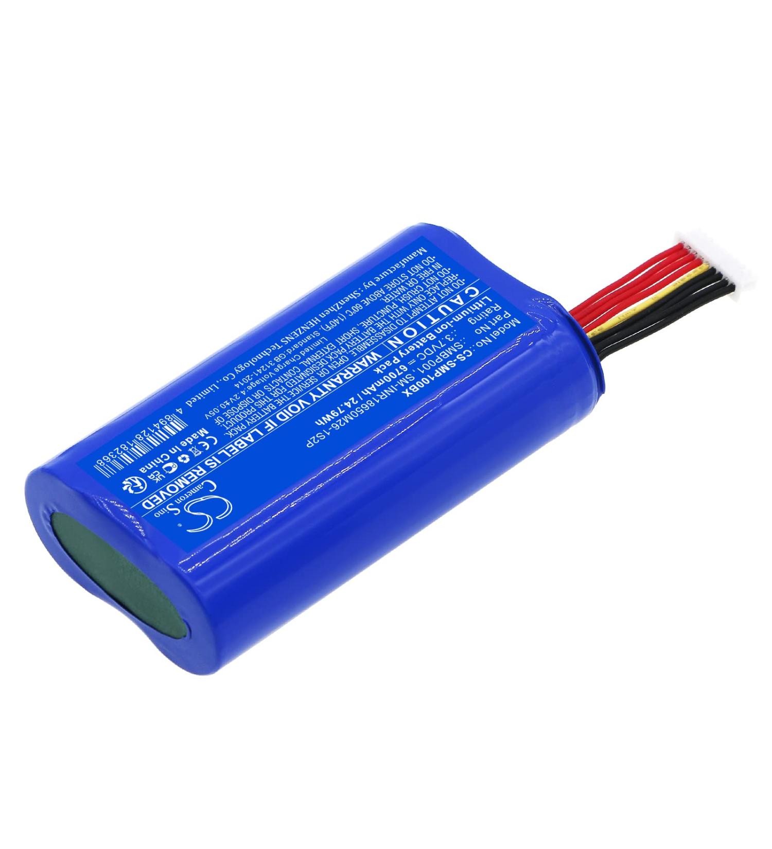 Replacement Battery for Sunmi P1 V1S V2 | 6700mAh 3.7V | SMBP001 SM-INR18650M26-1S2P - International Shipping Available - Buy Online on SooperMarket.com