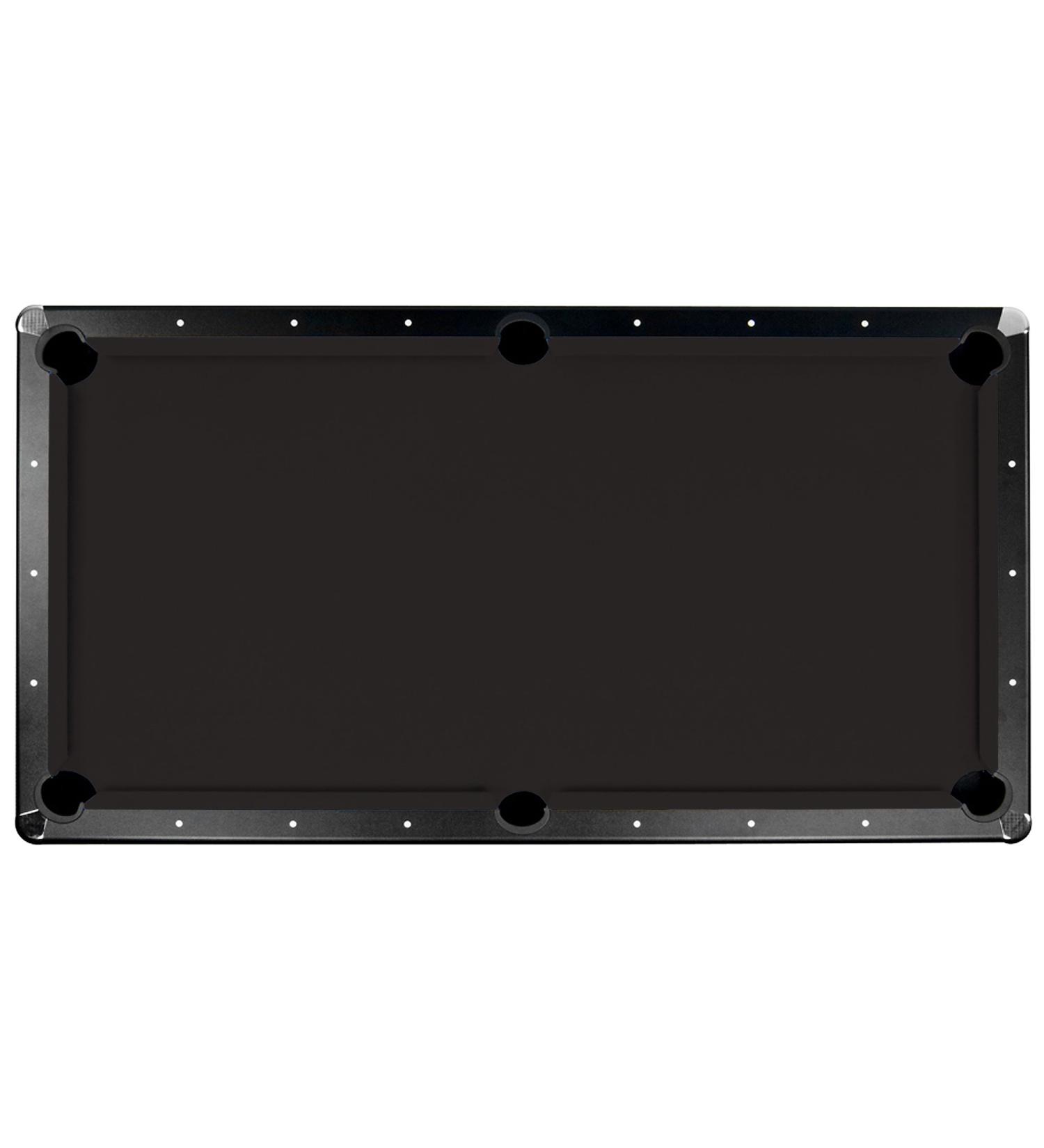 Championship Saturn II Black Pool Table Felt 8-Feet - Premium Billiards Cloth - Buy Online on SooperMarket.com