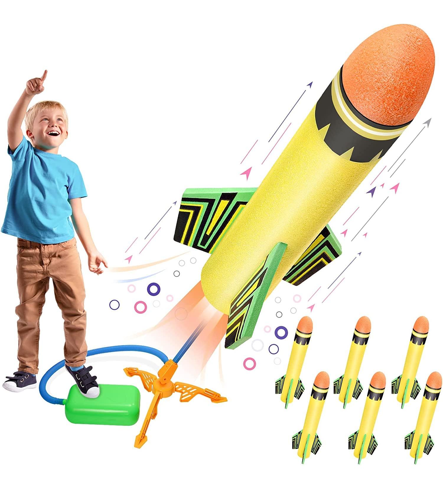 Dislocati 6 Pack Rocket Toys - Air Pressure Outdoor Fun | Perfect Kids Gifts | Shop Internationally - Buy Online on SooperMarket.com