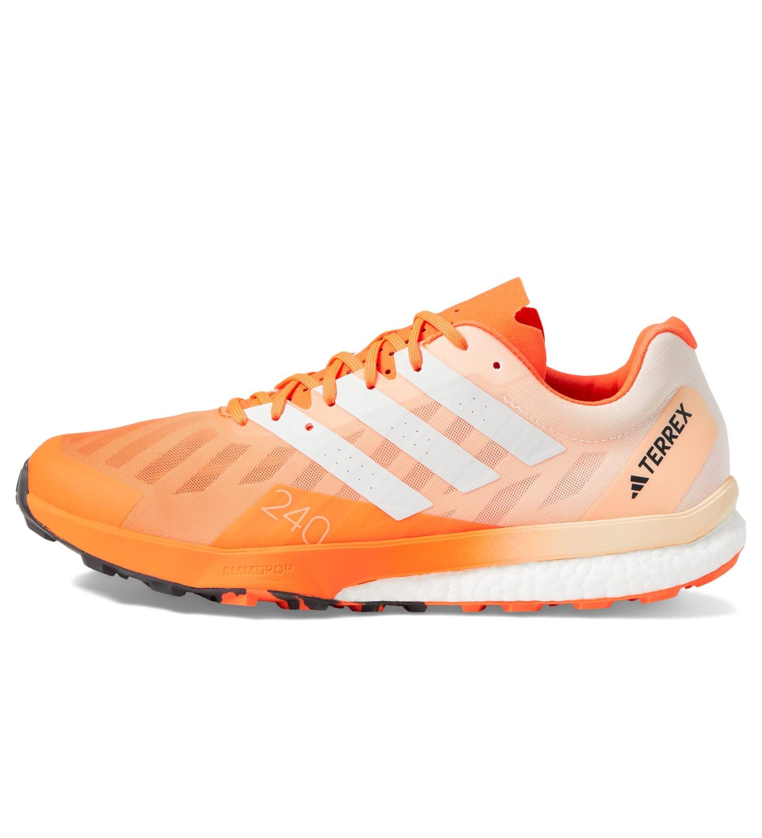adidas Terrex Speed Ultra Men's 11 Trail Running Shoes - Impact Orange/Crystal White/Black - Buy Online on SooperMarket.com