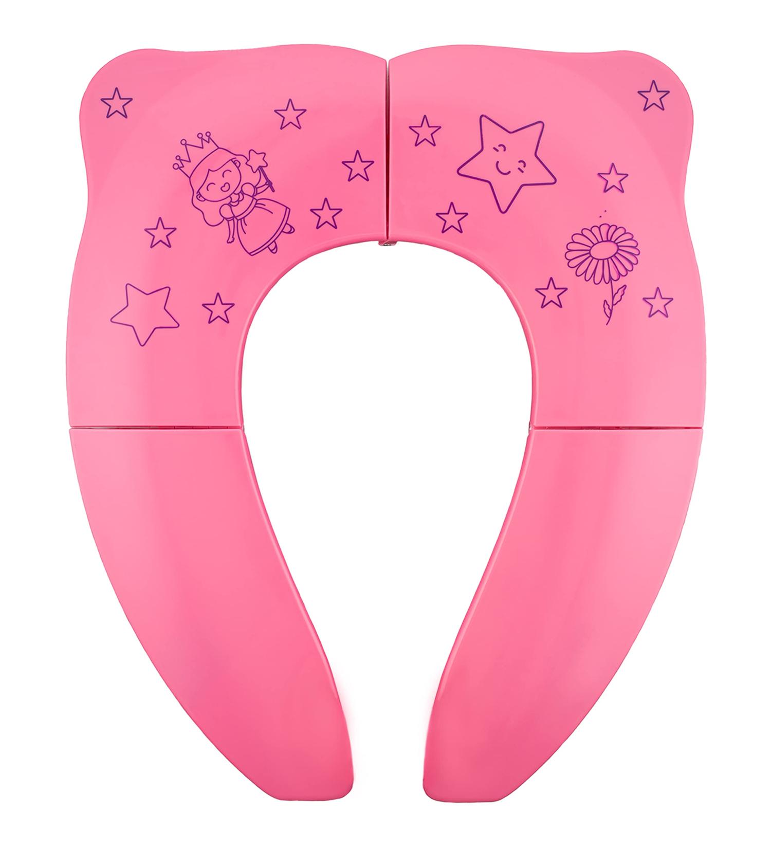 Cadily Princess Foldable Potty Training Seat for Toddlers - Portable Travel Potty Seat - Buy Online on SooperMarket.com