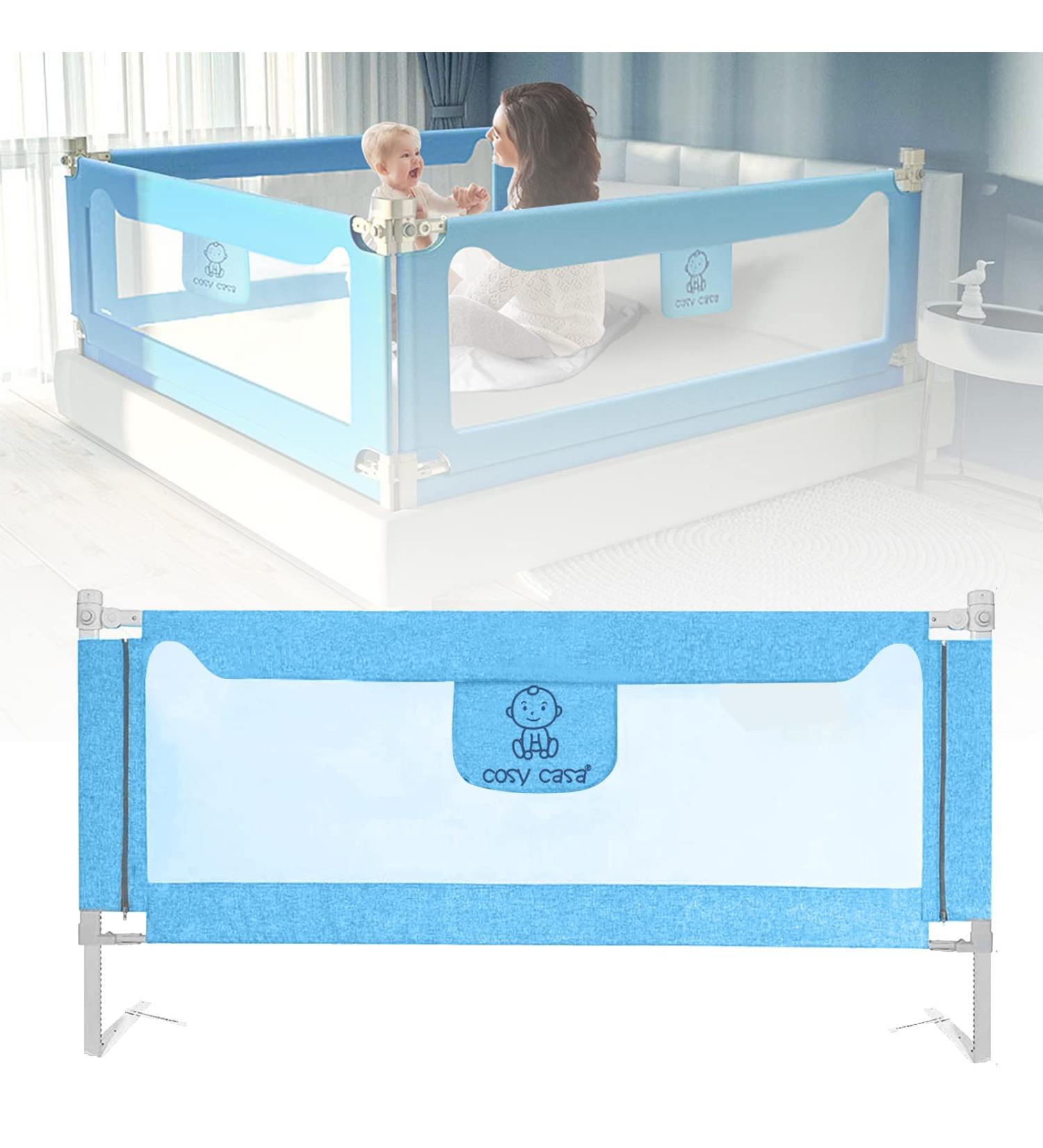 GearKing 74''L Bed Rail for Toddlers Extra Long and Tall Baby Bed Rails Guard Specially Designed for Twin  Full  Queen  King Size 1 Side:74''(L) 27(H) - Buy Online on SooperMarket.com