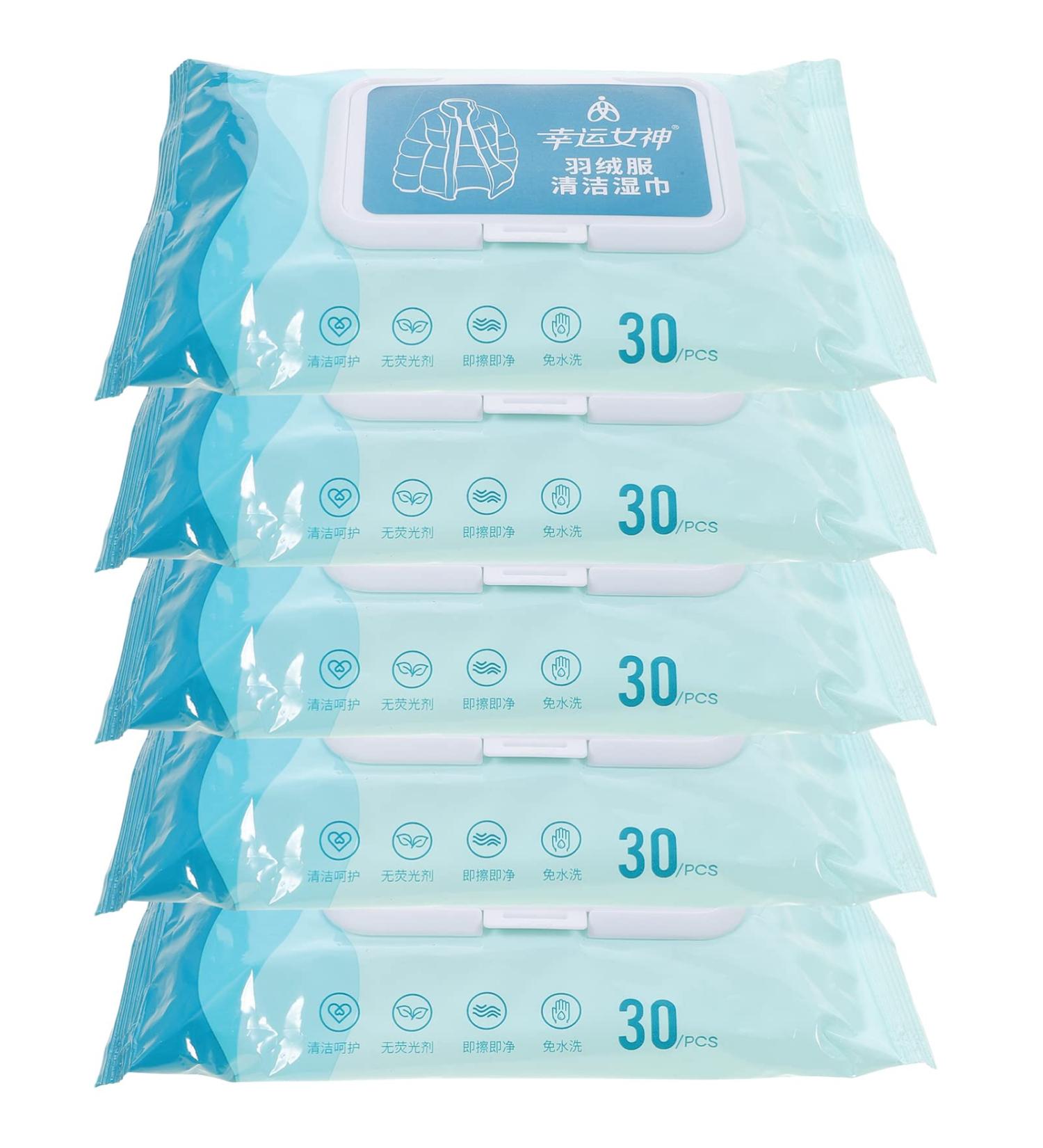 Angoily Stain Remover for Clothes: Instant Stain Remover Wipes Cleaning Wipes Clothes Dry Cleaner Wipes Wet Tissue for down Jacket Leather Cleaning Furniture Shoes 30pcs - Buy Online on SooperMarket.com