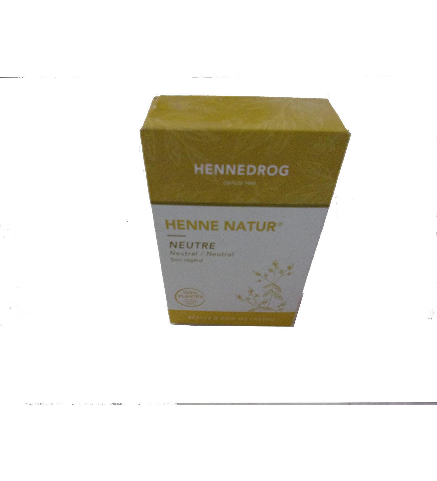 HENNEDROG - Natural Henna Neutral 90 g - Buy Online on SooperMarket.com