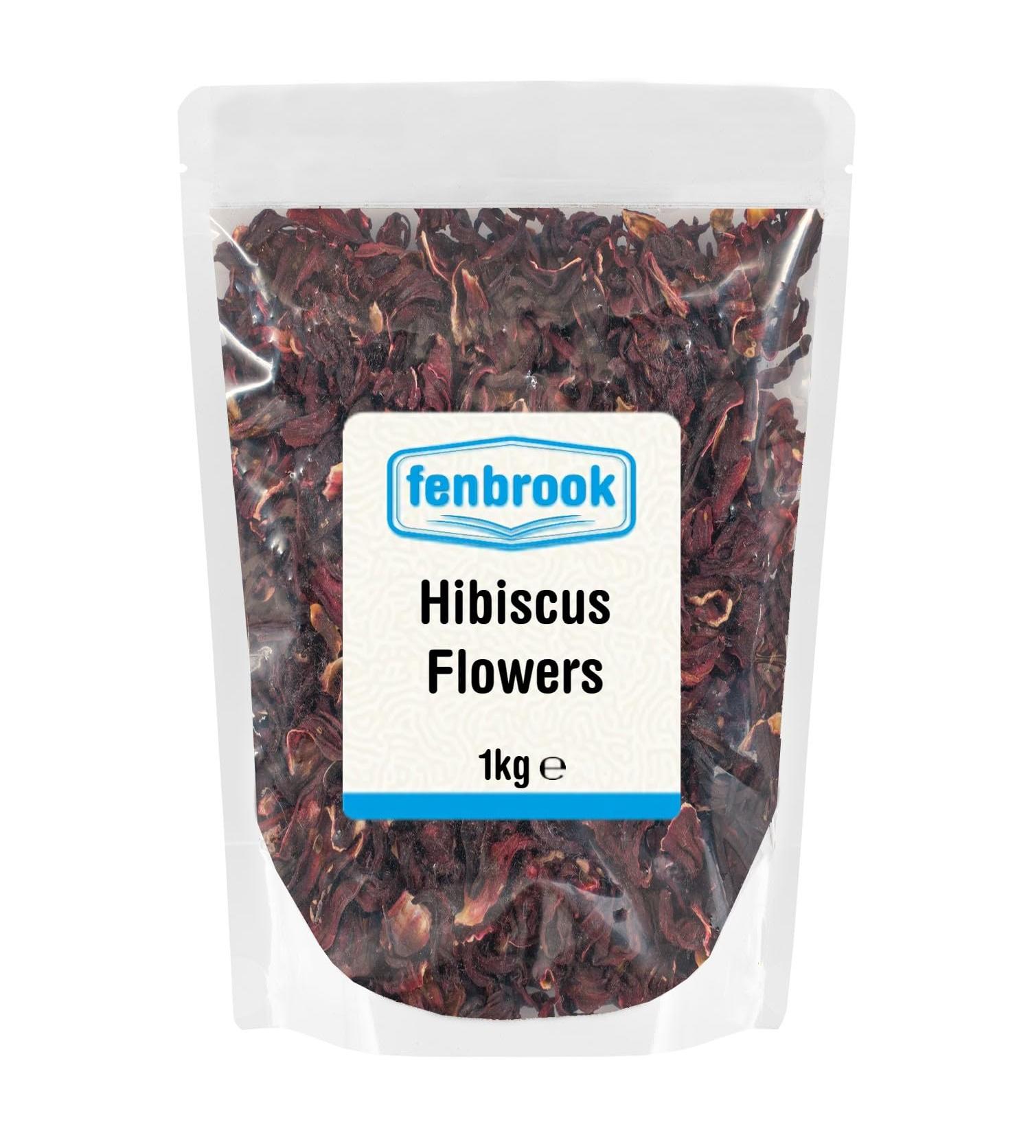 Hibiscus Flowers 1kg by Fenbrook
