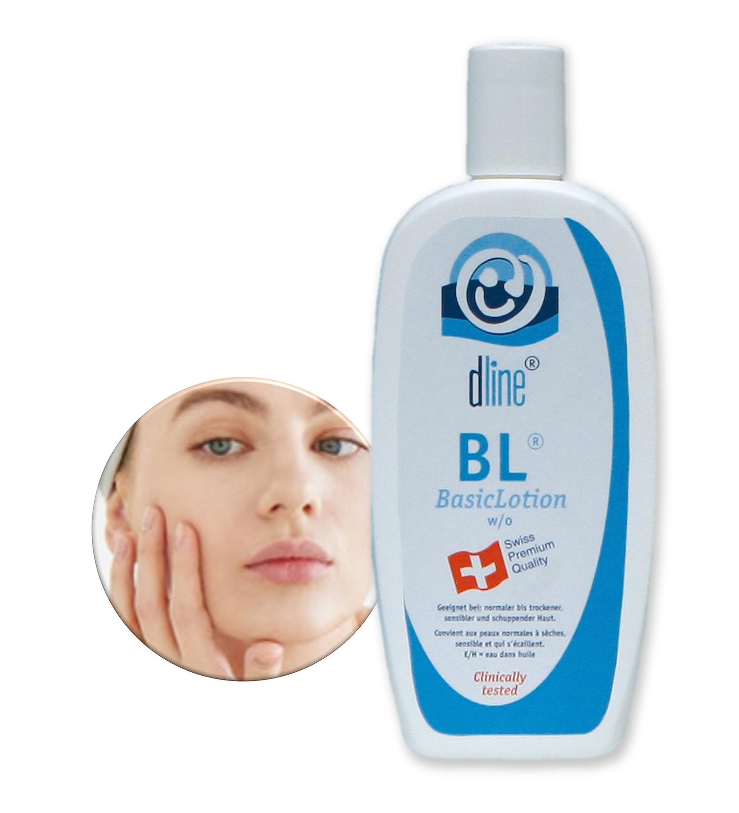 Buy DLINE BL-BASICLOTION Body Lotion 500ml - Moisturizing Cream for Dry Skin with Aloe Vera Beeswax & Jojoba Oil | International Shipping Available - Buy Online on SooperMarket.com