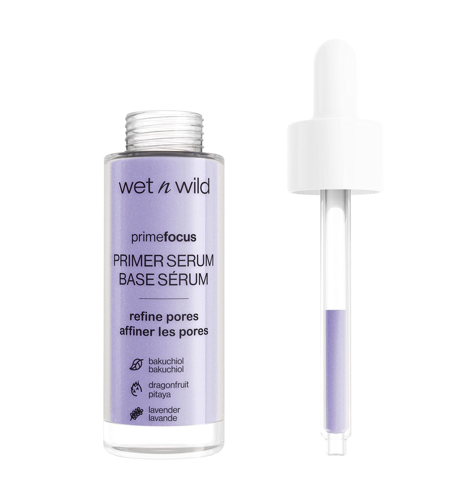 Wet 'n' Wild Prime Focus Primer Serum - Flawless and Long-Lasting Makeup, Pore-Minimizing, Hydrating Formula, Natural Finish - Buy Online on SooperMarket.com