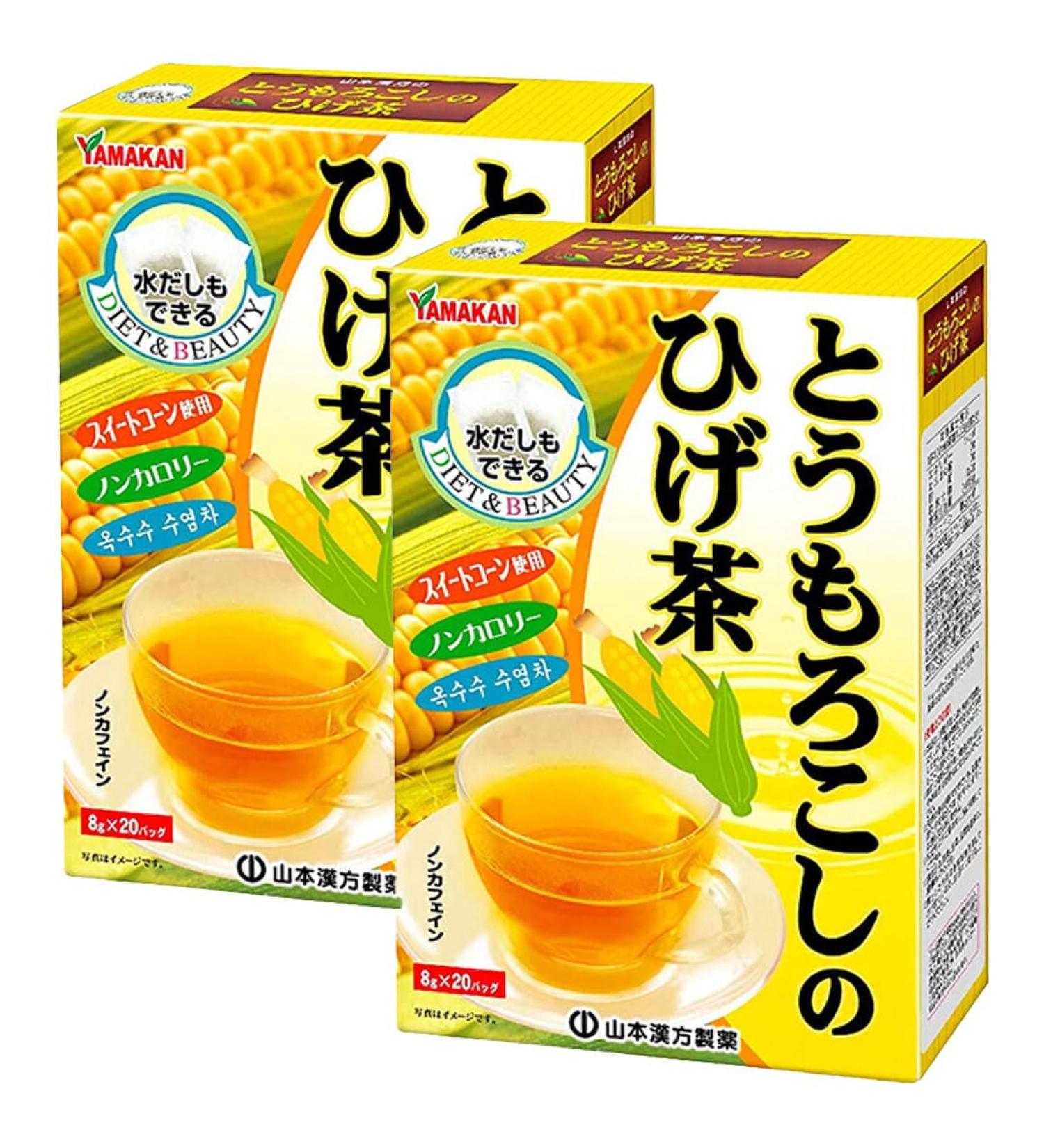 Yamakan Kampo Seiyaku Corn Silk Tea Bag Healthy Drinks (20 Tea Bags) 160g (Pack of 2) - Buy Online on SooperMarket.com