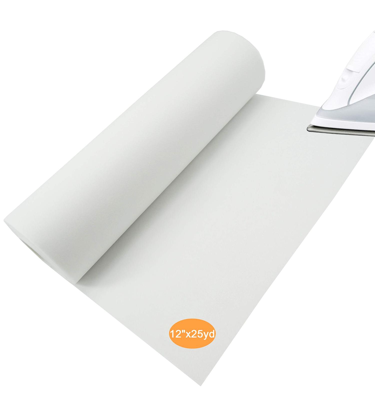 New brothread Fusible Iron on Tear Away Embroidery Stabilizer - 12 x 25 Yd Roll - Medium Weight - 3 Options Available - Buy Online on SooperMarket.com