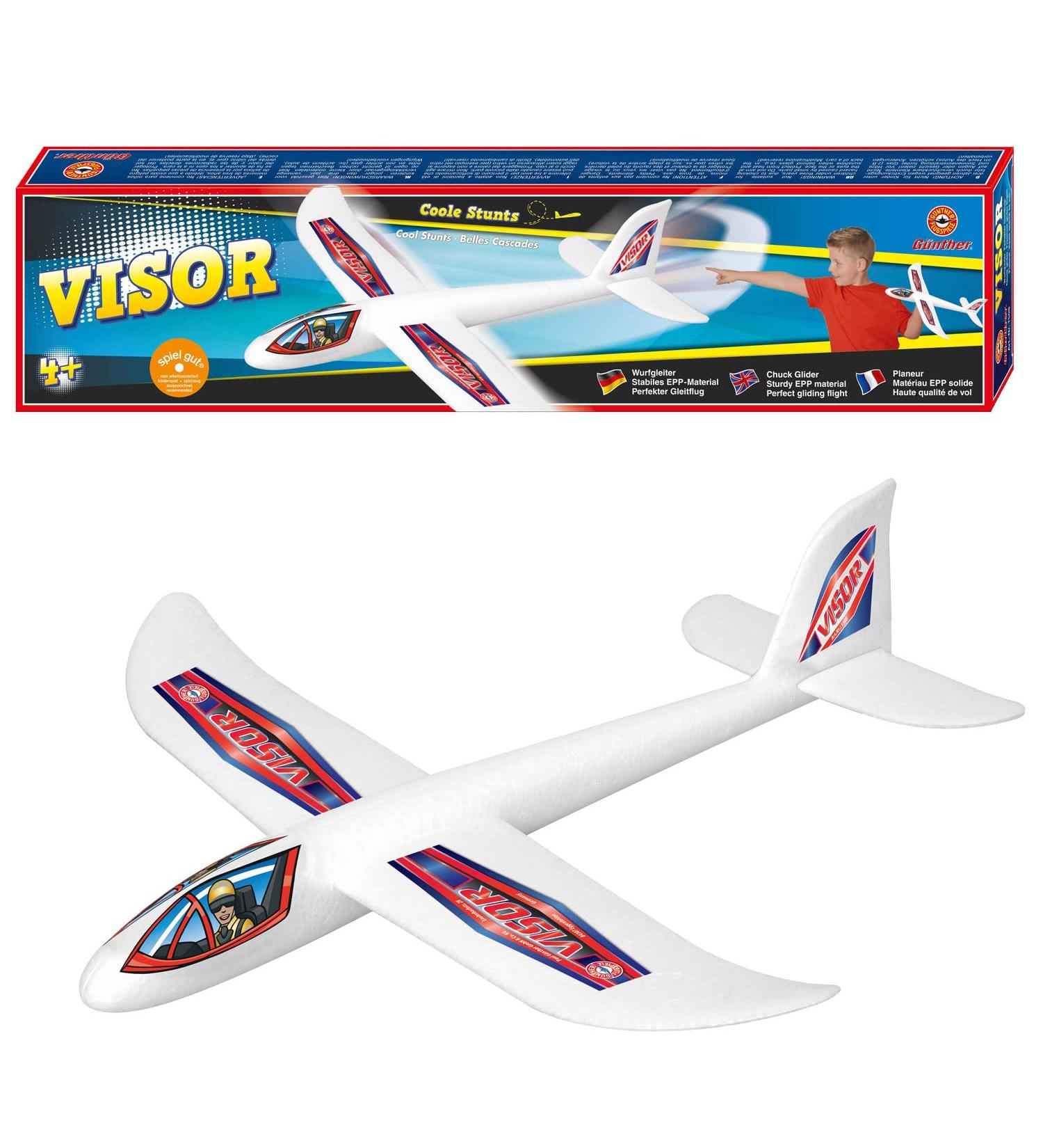 Paul G nther 1508 Surf Glider Visor - Robust Foam Kids Sliding Plane | Easy Start for Ages 4+ - Buy Online on SooperMarket.com