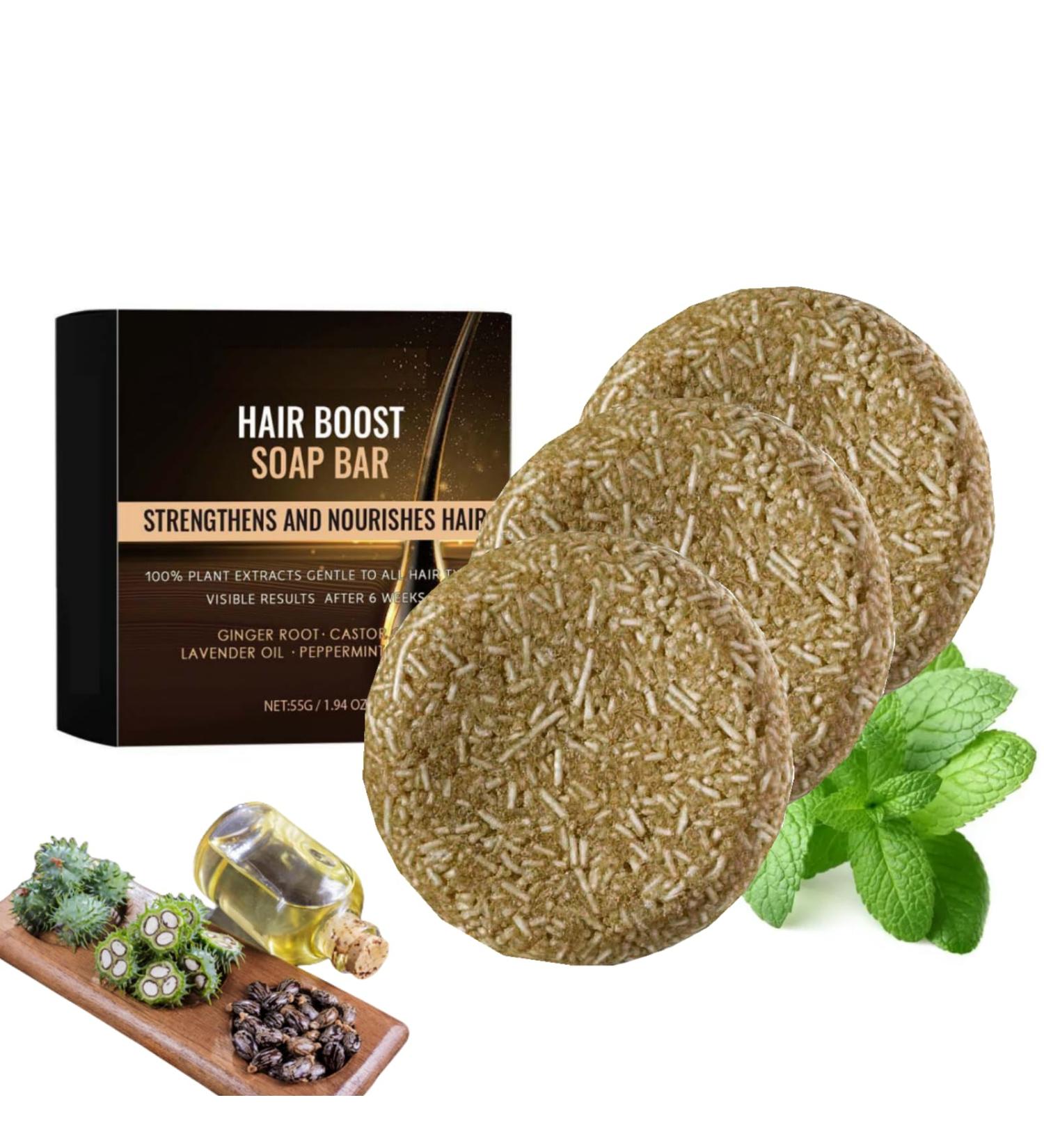 Anti Gray Hair Shampoo Men Gray Hair Reverse Bar Shampoos Reverse Gray Hair Reverse Bar Castor Oil for Gray Hair Coverage Hair Darkening Grey Reducing (3pc) - Buy Online on SooperMarket.com