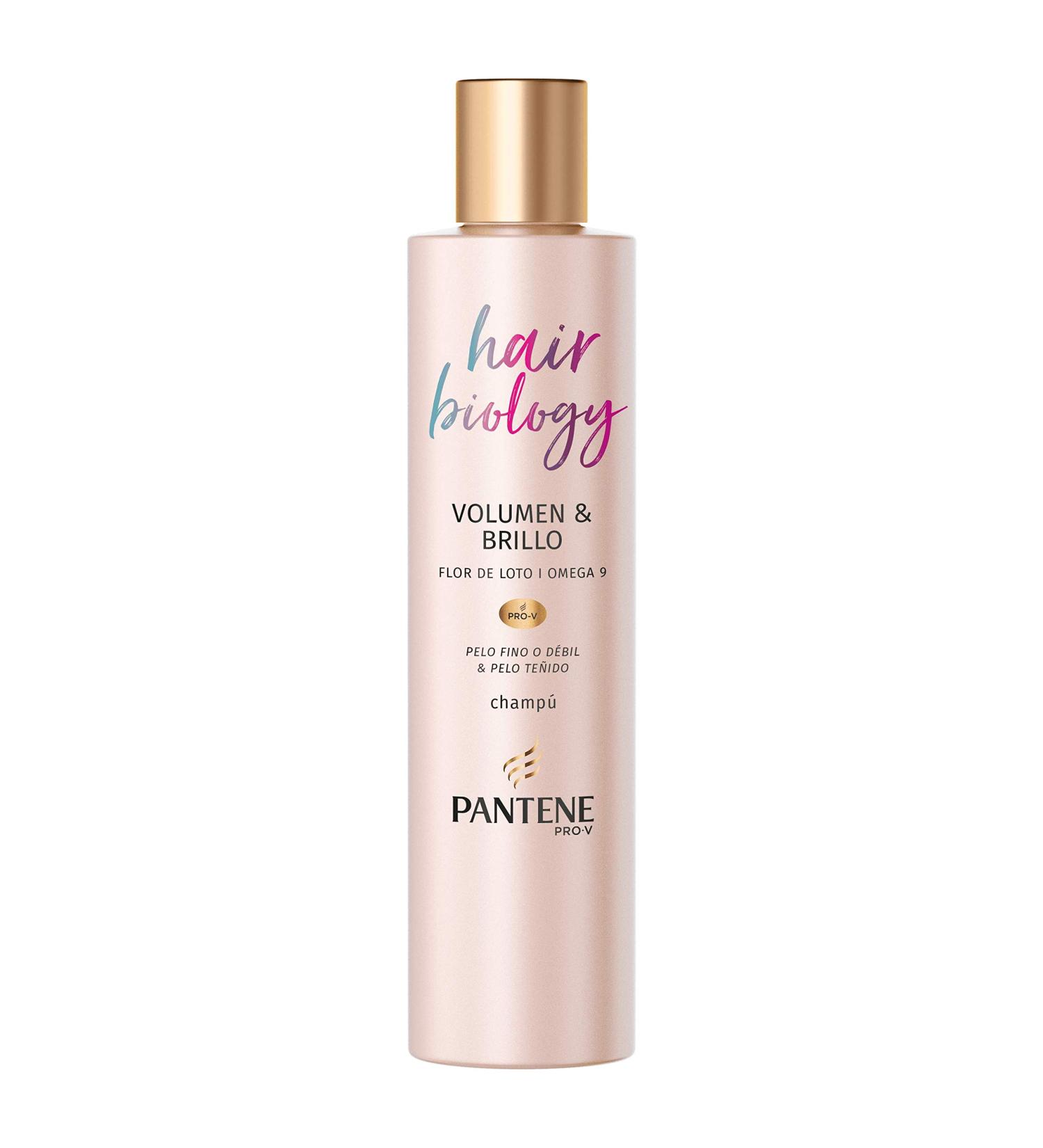 Pantene Pro-V Hair Biology Volume & Shine Shampoo 250 ml - Best for Fine Weak & Dyed Hair | International Shipping Available - Buy Online on SooperMarket.com