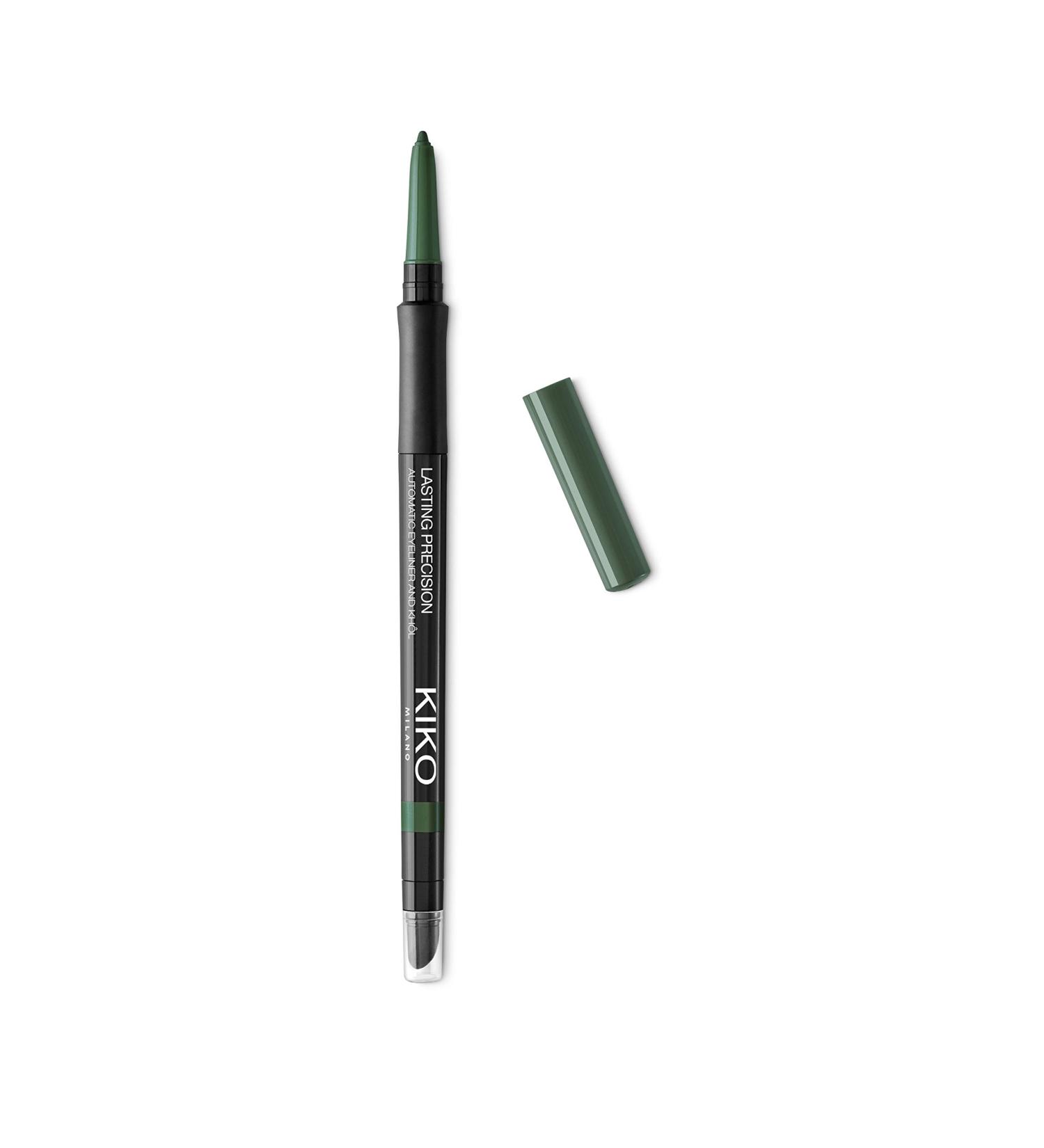 Kiko Milano Lasting Precision Automatic Eyeliner & Kh l 11 - Camouflage Green Eye Pencil for Inner & Outer Lids | International Shipping Available - Buy Online on SooperMarket.com