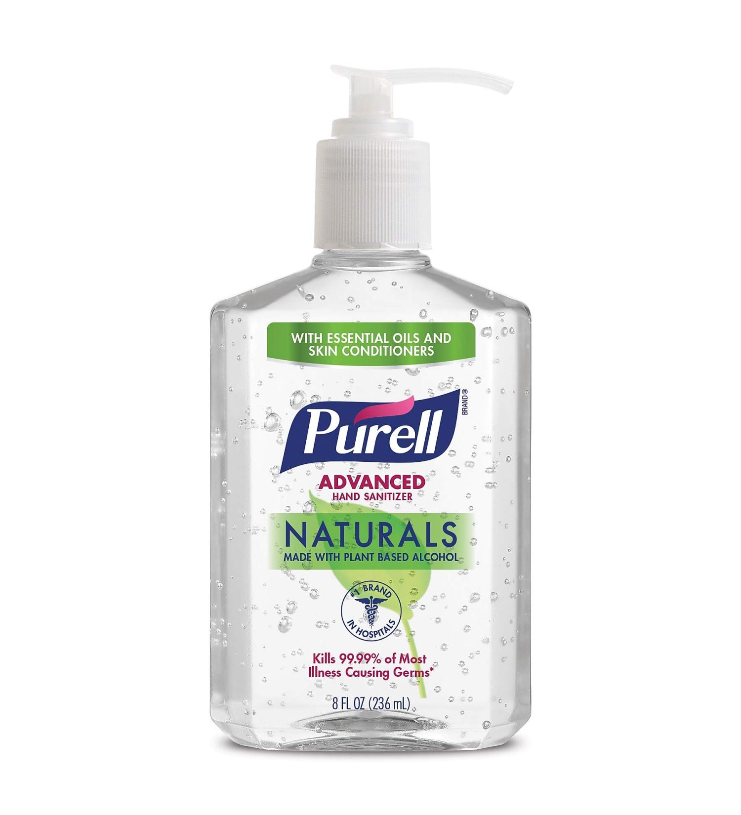 Purell 2609712 Advanced Hand Sanitizer 8 Oz Pump Bottle